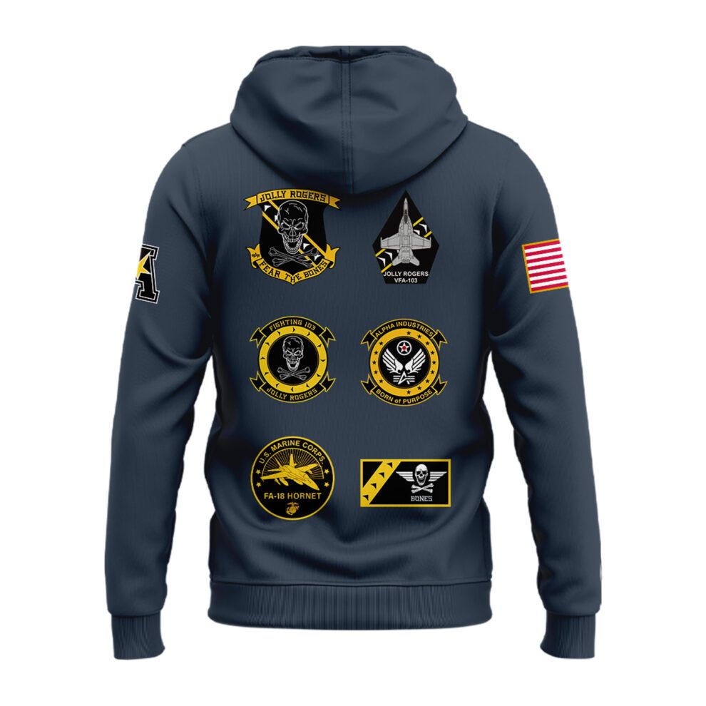 Jolly Rogers Navy Midshipmen Zip Hoodie - Famjoys Jolly Rogers Navy Midshipmen Zip Hoodie - Famjoys
