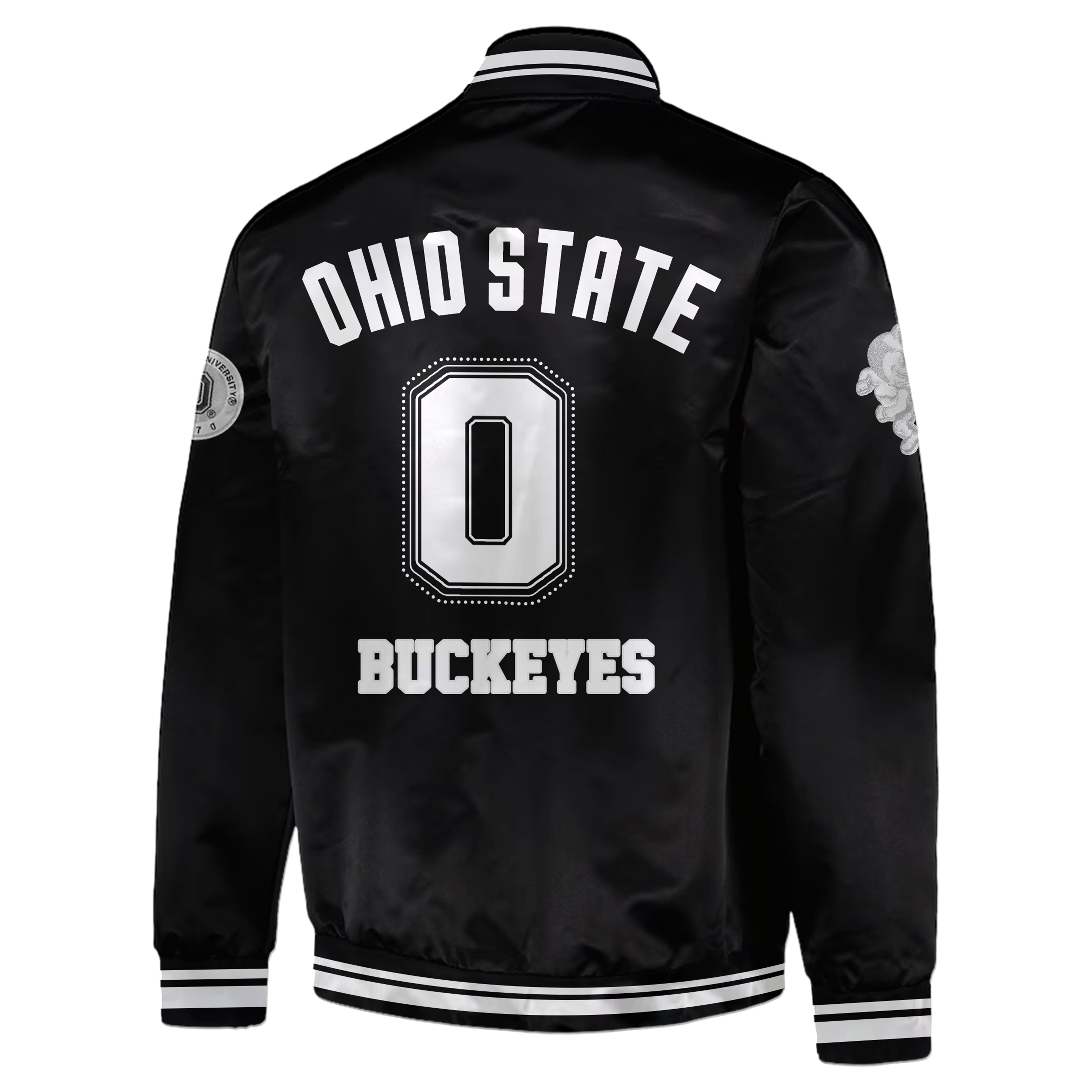 Justin Fields Ohio State Football Bomber Jacket - Famjoys Justin Fields Ohio State Football Bomber Jacket - Famjoys