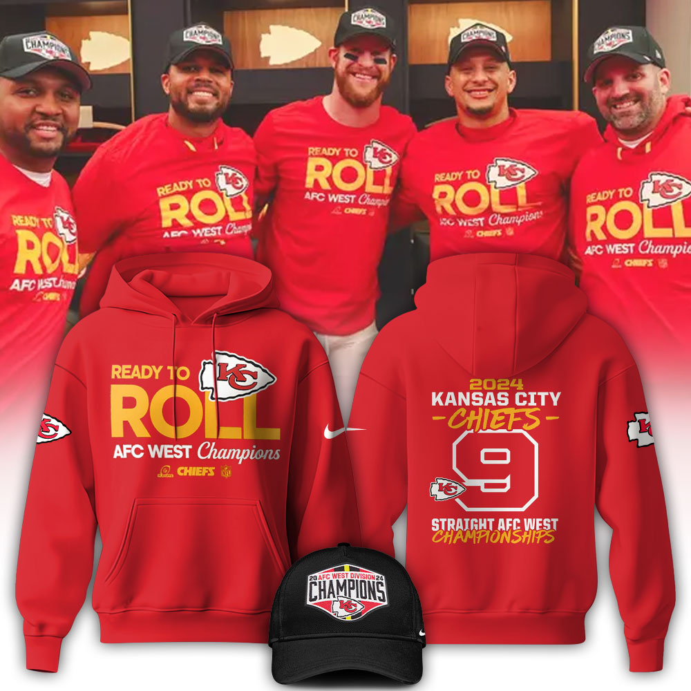 Kansas City Chiefs AFC West Champions Hoodie