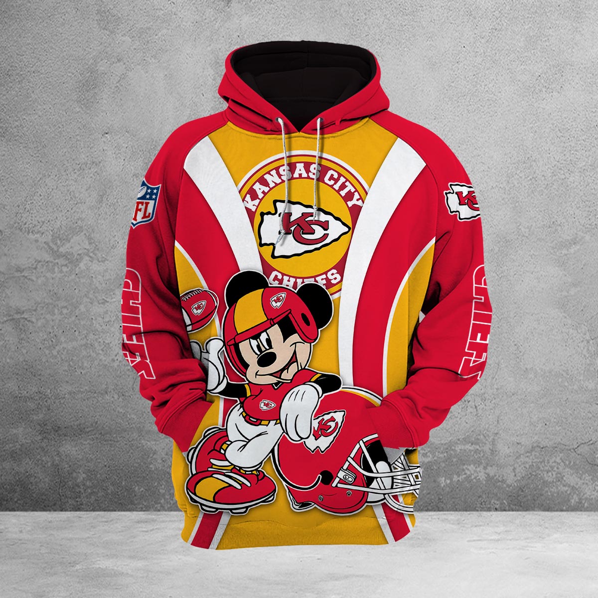 Kansas City Chiefs And Mickey Mouse Disney Hoodie, Zip-Hoodie - Famjoys Kansas City Chiefs And Mickey Mouse Disney Hoodie, Zip-Hoodie - Famjoys