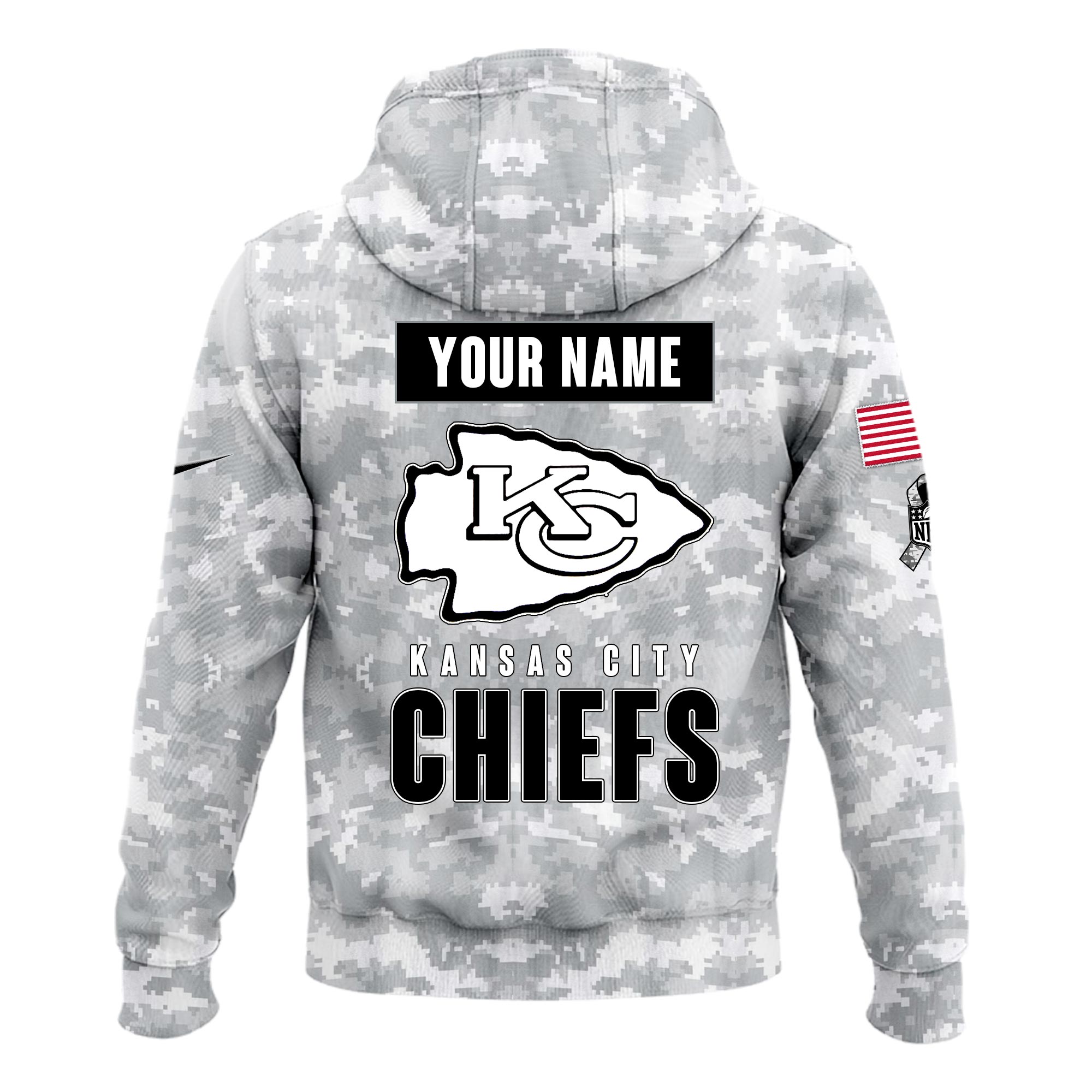Kansas City Chiefs Arctic Camo Salute to Service Club Hoodie 2024 - Famjoys Kansas City Chiefs Arctic Camo Salute to Service Club Hoodie 2024 - Famjoys