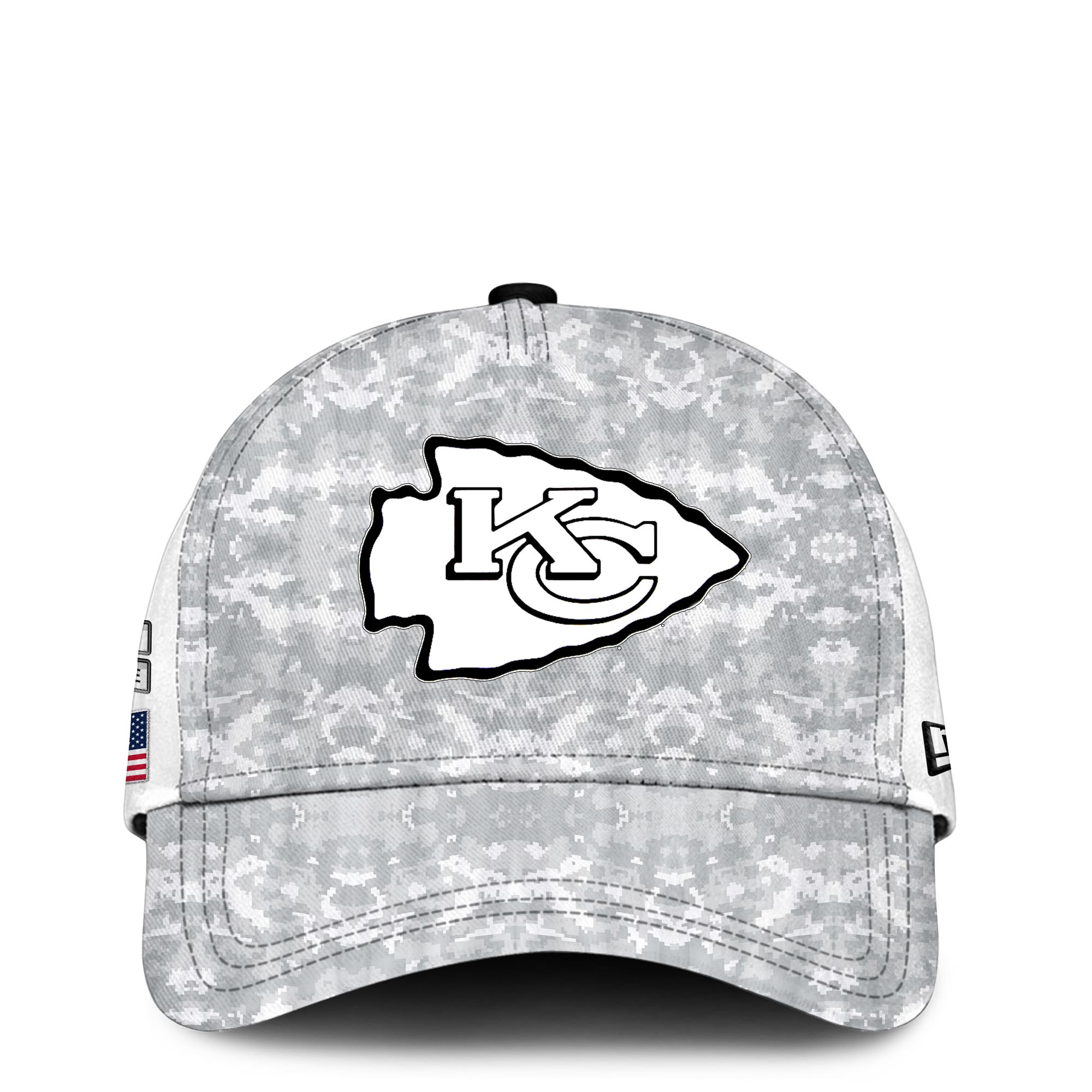 Kansas City Chiefs Arctic Camo Salute to Service Club Hoodie Edition - Famjoys Kansas City Chiefs Arctic Camo Salute to Service Club Hoodie Edition - Famjoys