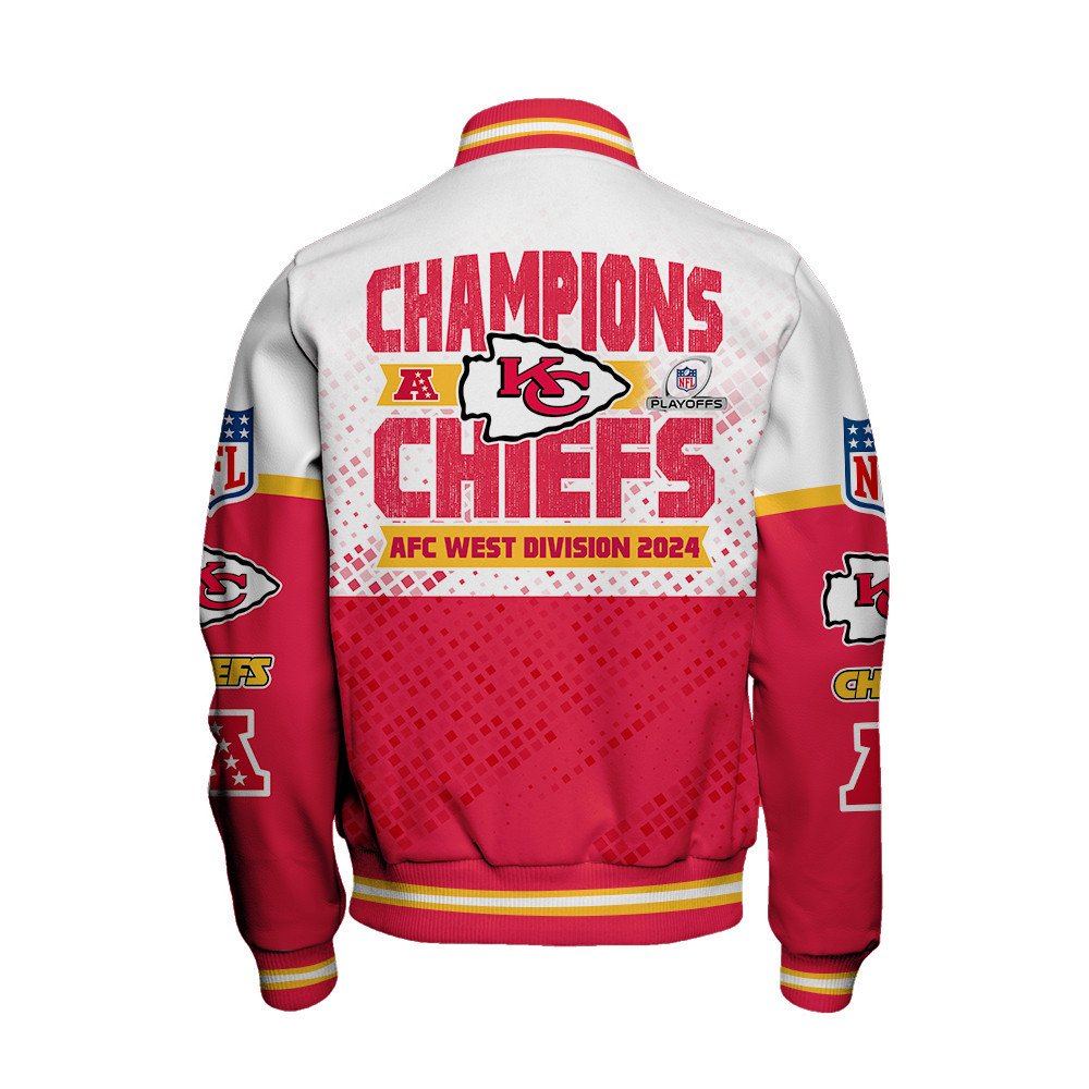 Kansas City Chiefs Football - Immortal Glory Unisex Varsity Jacket - Famjoys Kansas City Chiefs Football - Immortal Glory Unisex Varsity Jacket - Famjoys