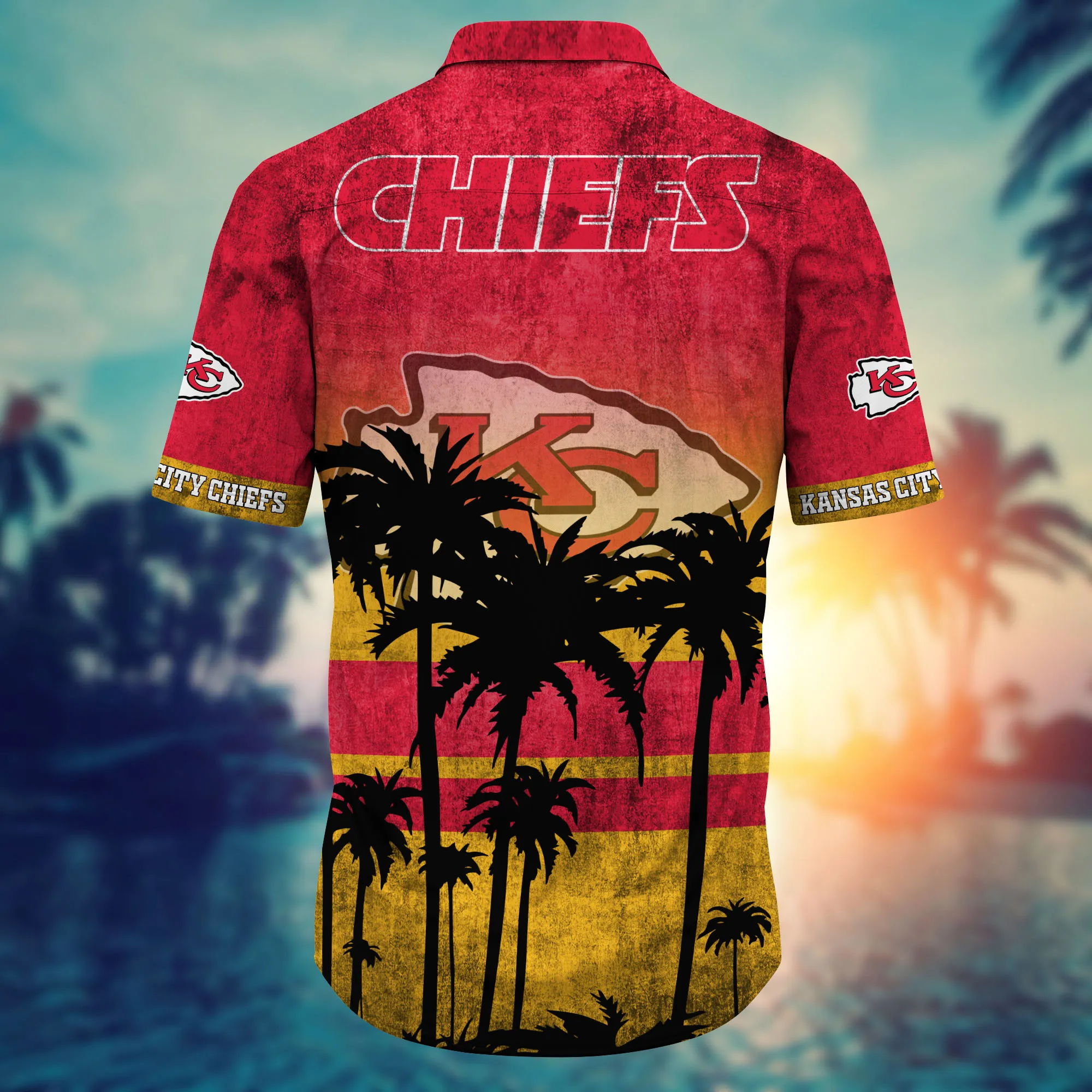 Kansas City Chiefs Hawaii Shirt Short Style Hot Trending Summer - Famjoys Kansas City Chiefs Hawaii Shirt Short Style Hot Trending Summer - Famjoys