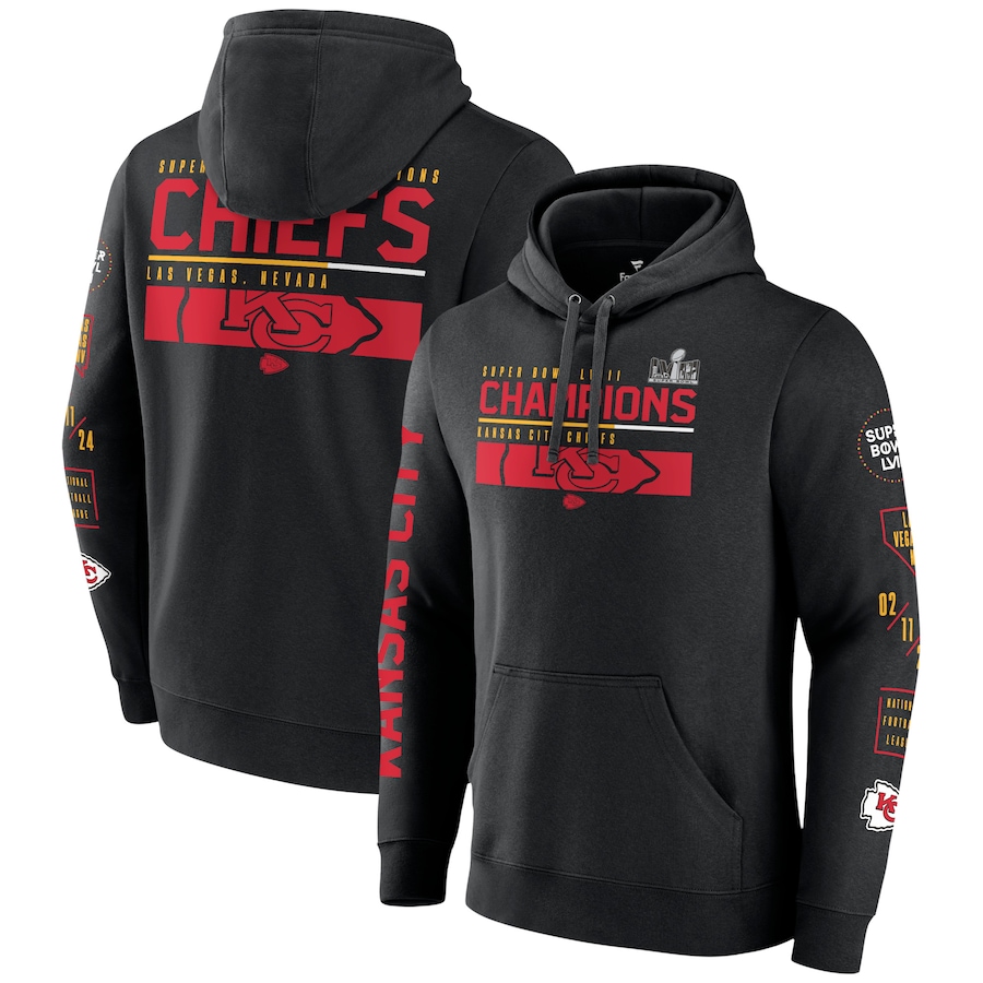 Kansas City Chiefs Heather Gray Super Bowl LVIII Champions Locker Room Trophy Collection T Shirt Sweatshirt Hoodie Zip - Famjoys Kansas City Chiefs Heather Gray Super Bowl LVIII Champions Locker Room Trophy Collection T Shirt Sweatshirt Hoodie Zip - Famjoys
