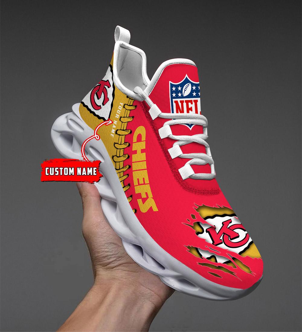 Kansas City Chiefs Max Soul Shoes - Famjoys Kansas City Chiefs Max Soul Shoes - Famjoys
