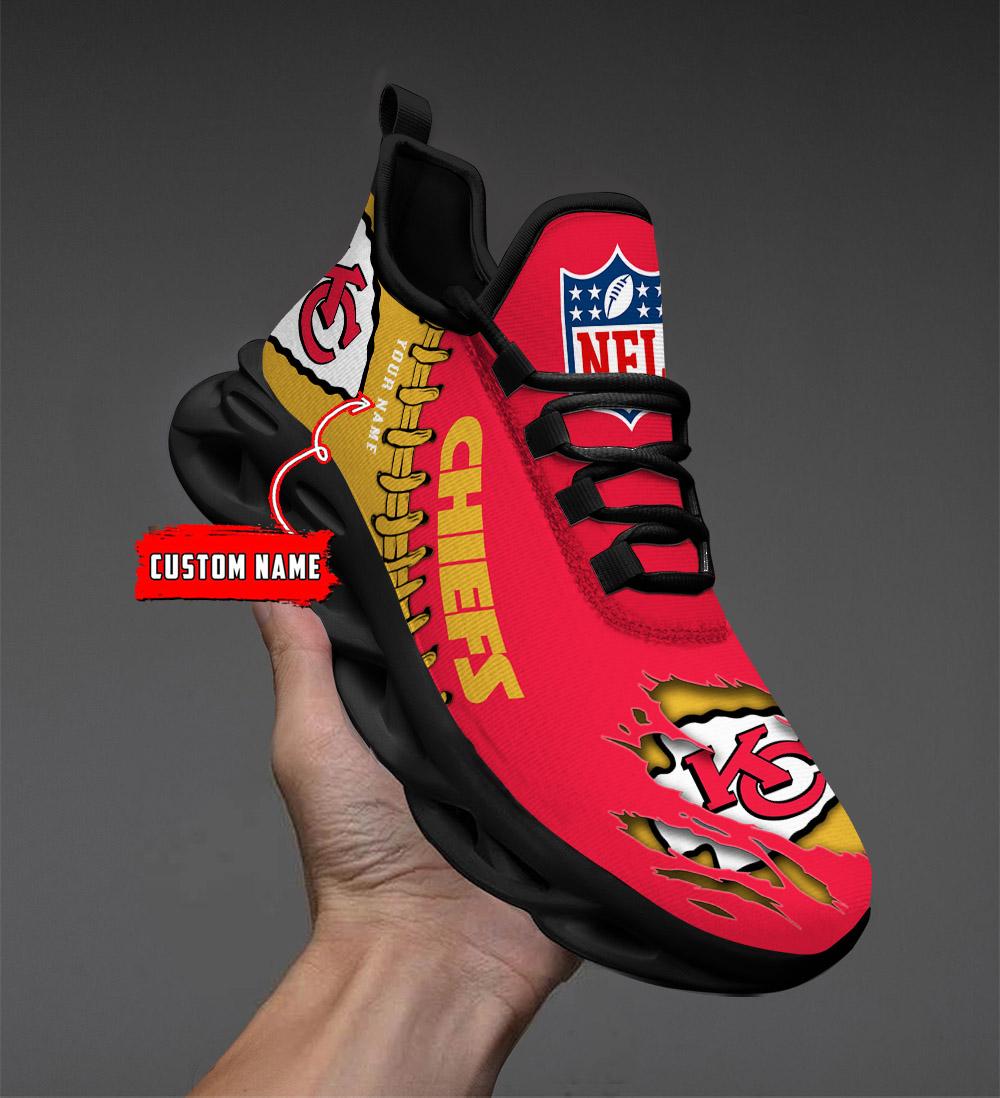 Kansas City Chiefs Max Soul Shoes - Famjoys Kansas City Chiefs Max Soul Shoes - Famjoys