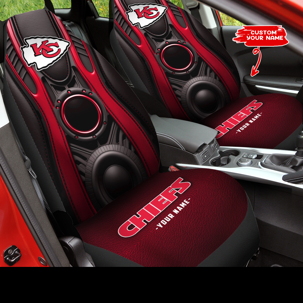 Kansas City Chiefs Personalized Car Seat Covers BGCSC710 - Famjoys Kansas City Chiefs Personalized Car Seat Covers BGCSC710 - Famjoys