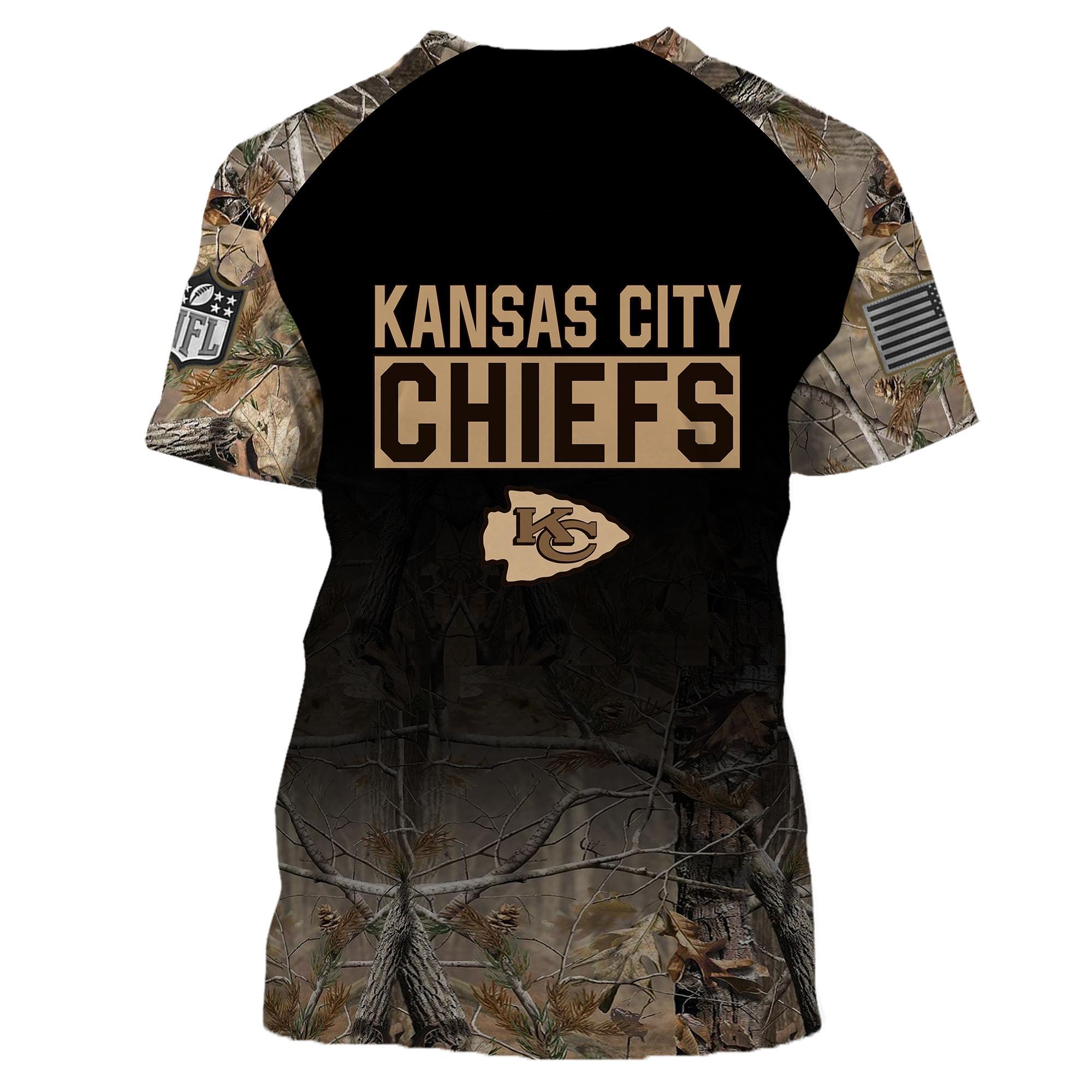 Kansas City Chiefs Personalized Hunting Camo Hoodie,T-Shirt, Sweatshirt, Zipper - Famjoys Kansas City Chiefs Personalized Hunting Camo Hoodie,T-Shirt, Sweatshirt, Zipper - Famjoys