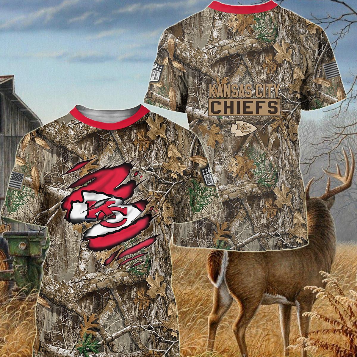 Kansas City Chiefs Realtree Hunting Camo T Shirt, Hoodie, Sweatshirt, Zip Hoodie - Famjoys Kansas City Chiefs Realtree Hunting Camo T Shirt, Hoodie, Sweatshirt, Zip Hoodie - Famjoys