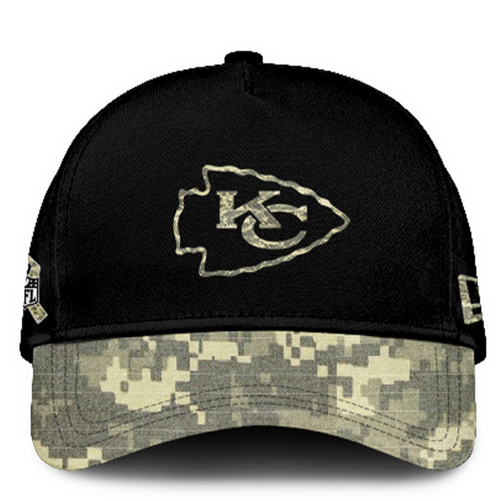 Kansas City Chiefs Salute to Service Club Camo Hoodie #2 - Famjoys Kansas City Chiefs Salute to Service Club Camo Hoodie #2 - Famjoys