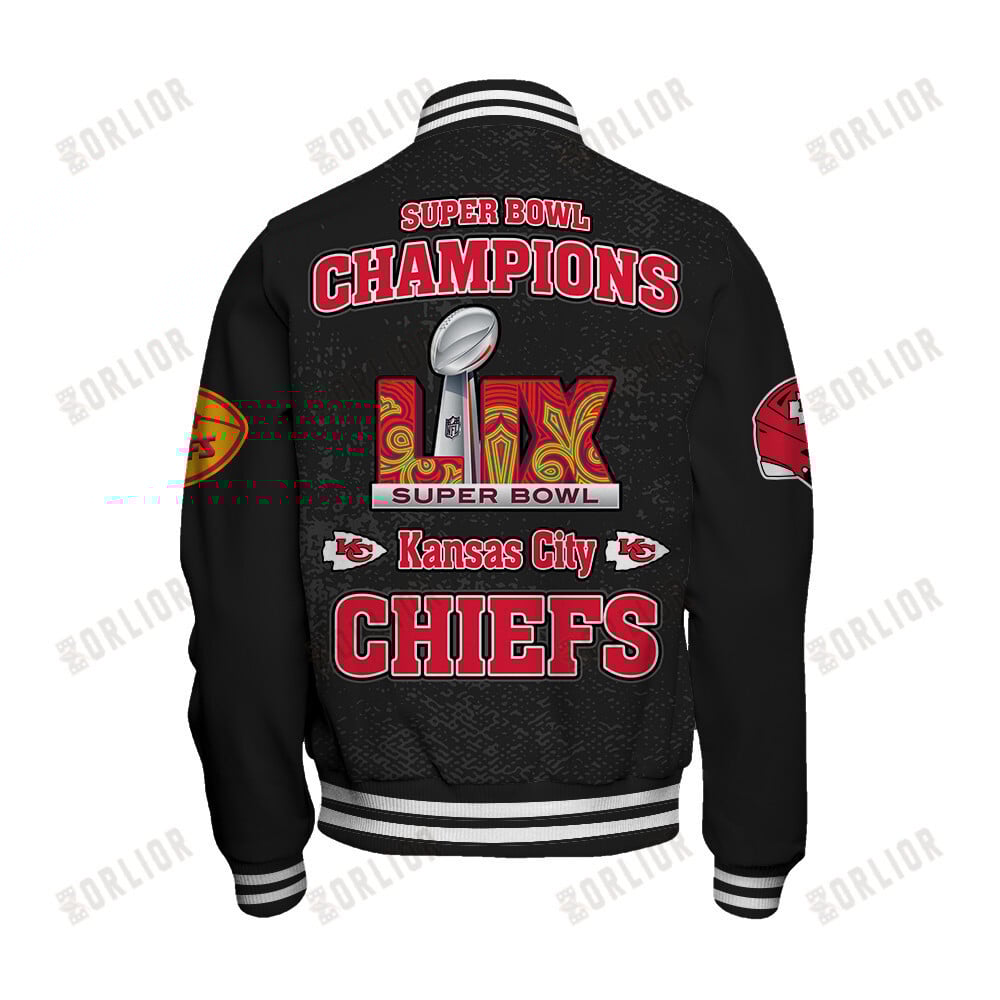 Kansas City Chiefs Super Bowl LIX Champions Winning Spirit Varsity Jacket - Famjoys Kansas City Chiefs Super Bowl LIX Champions Winning Spirit Varsity Jacket - Famjoys