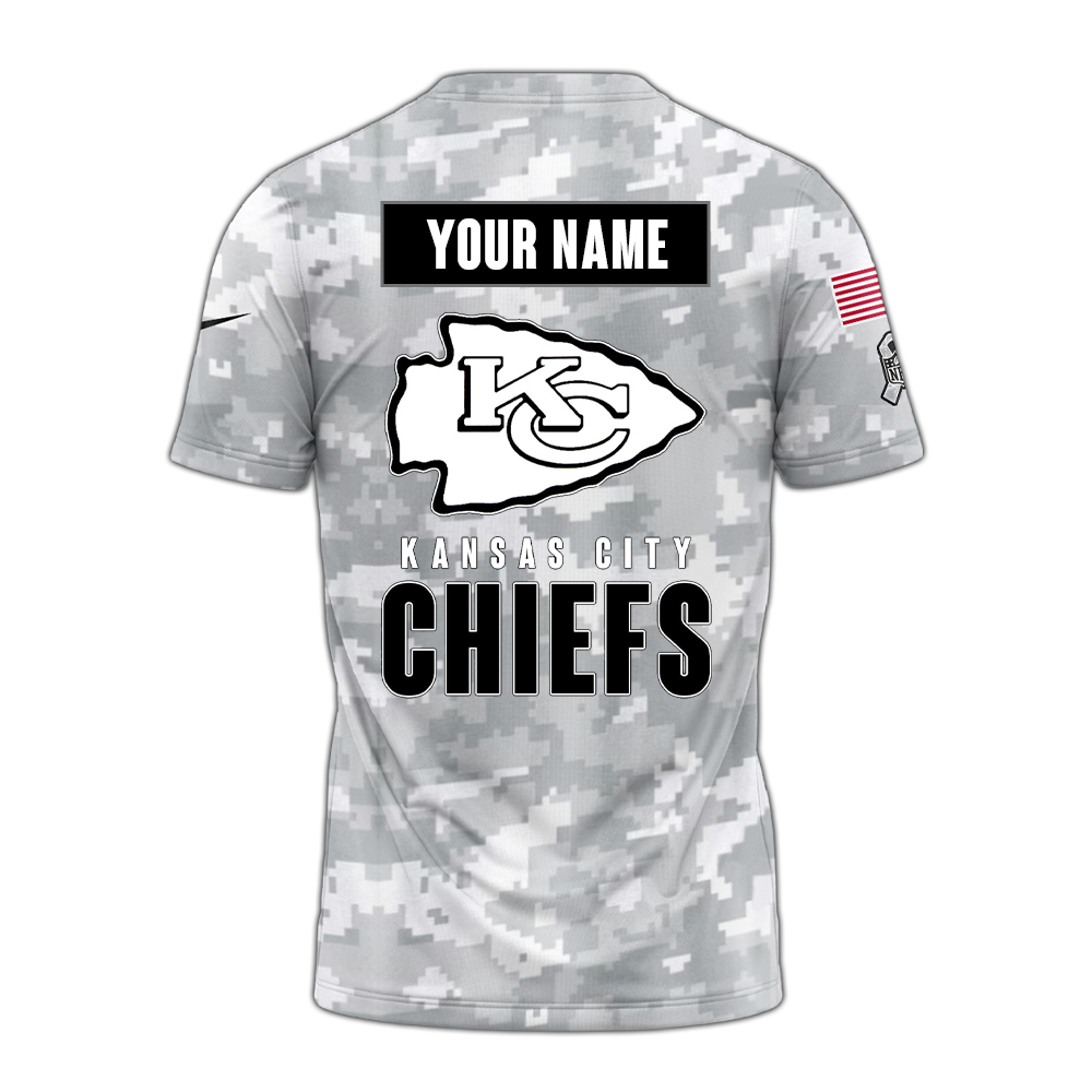 Kansas City Chiefs Tshirt Camo Salute to Service Club - Famjoys Kansas City Chiefs Tshirt Camo Salute to Service Club - Famjoys