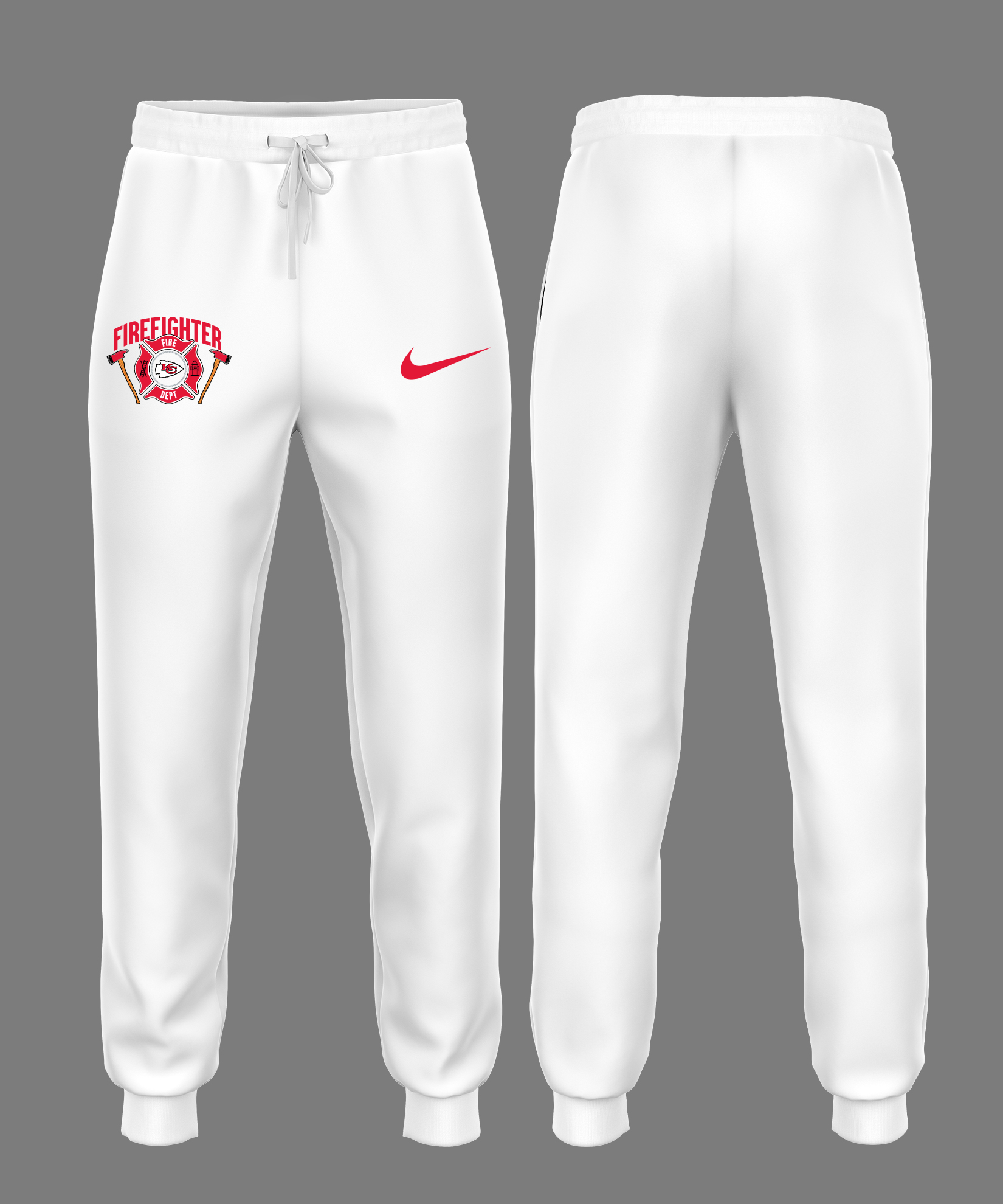 Kansas City Chiefs x Firefighter Appreciation Night Premium Hoodie - Famjoys Kansas City Chiefs x Firefighter Appreciation Night Premium Hoodie - Famjoys