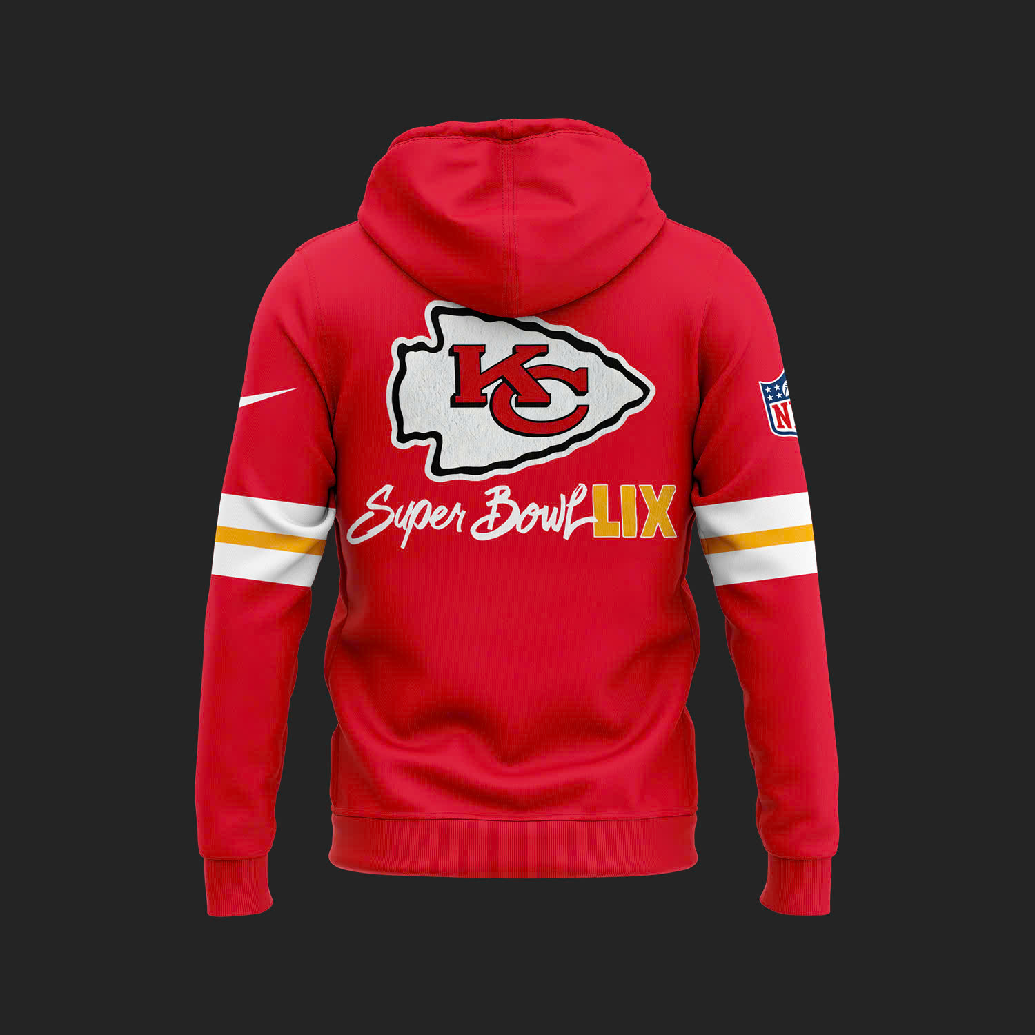 Kansas City Chiefs x Super Bowl LIX Hoodie 2025 - Famjoys Kansas City Chiefs x Super Bowl LIX Hoodie 2025 - Famjoys
