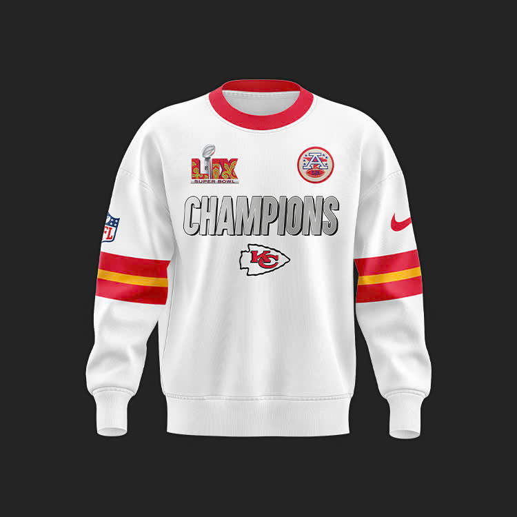 Kansas City Chiefs x Super Bowl LIX Hoodie 2025 Sweatershirt - Famjoys Kansas City Chiefs x Super Bowl LIX Hoodie 2025 Sweatershirt - Famjoys