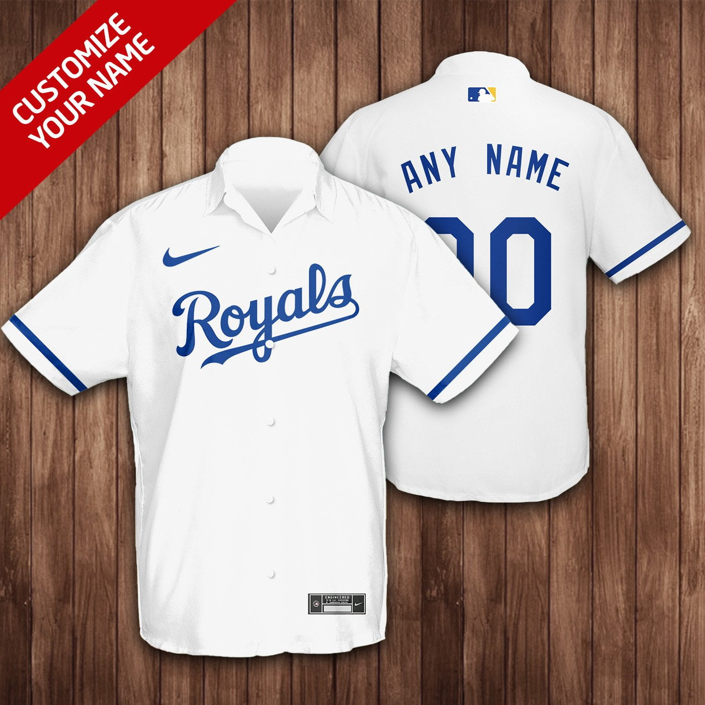 Kansas City Royals Hawaiian Shirt - Famjoys Kansas City Royals Hawaiian Shirt - Famjoys