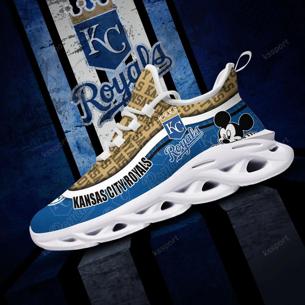 Kansas City Royals Max Soul Clunky Sneakers - Famjoys Kansas City Royals Max Soul Clunky Sneakers - Famjoys