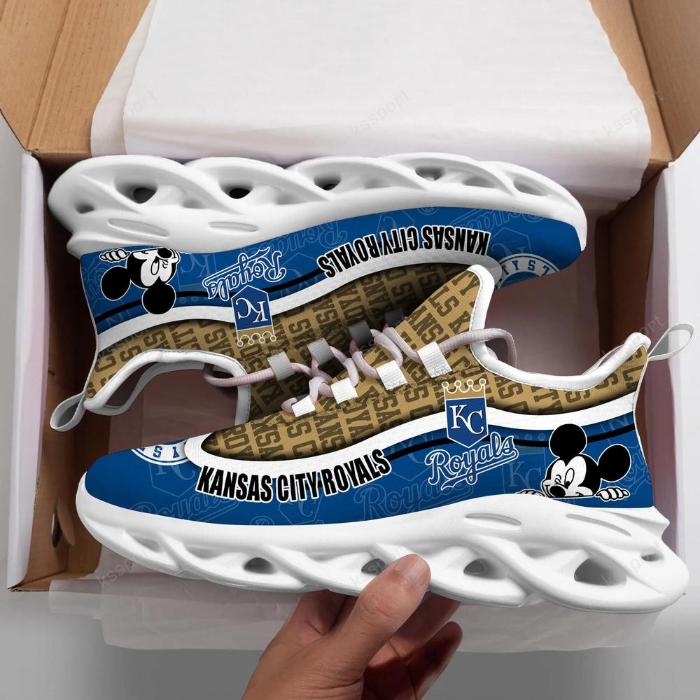 Kansas City Royals Max Soul Clunky Sneakers - Famjoys Kansas City Royals Max Soul Clunky Sneakers - Famjoys