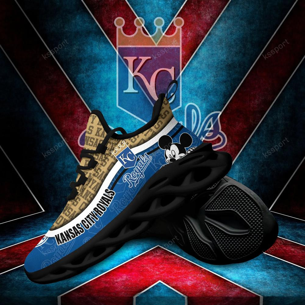 Kansas City Royals Max Soul Clunky Sneakers - Famjoys Kansas City Royals Max Soul Clunky Sneakers - Famjoys