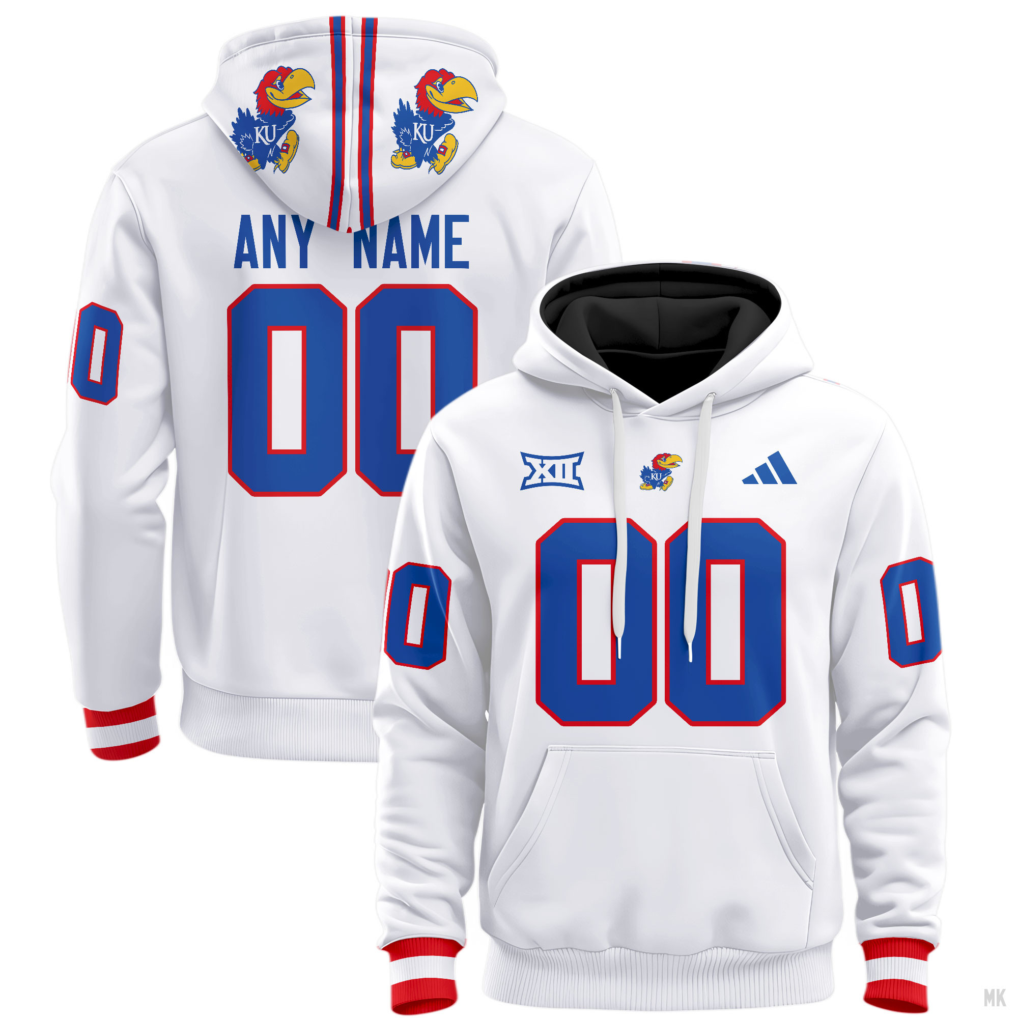 Kansas Jayhawks Football Hoodie - Famjoys Kansas Jayhawks Football Hoodie - Famjoys