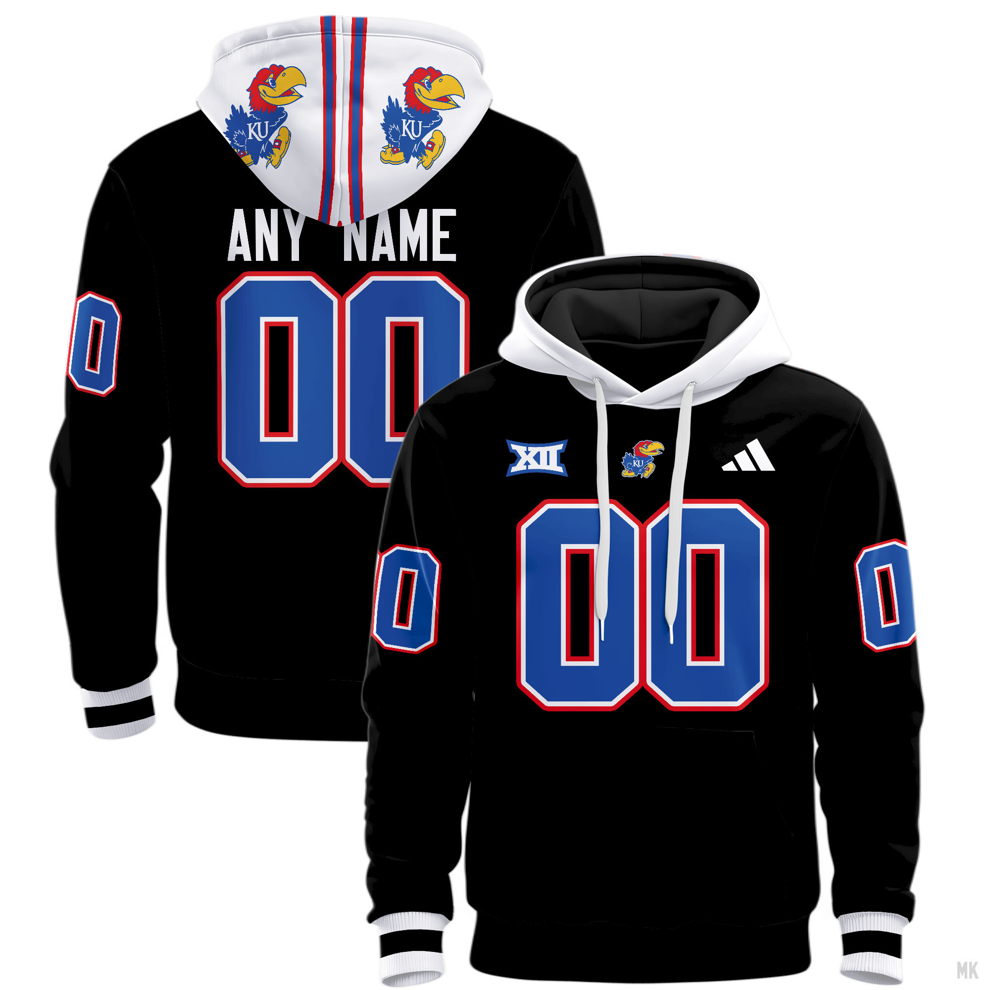 Kansas Jayhawks Football Hoodie - Famjoys Kansas Jayhawks Football Hoodie - Famjoys