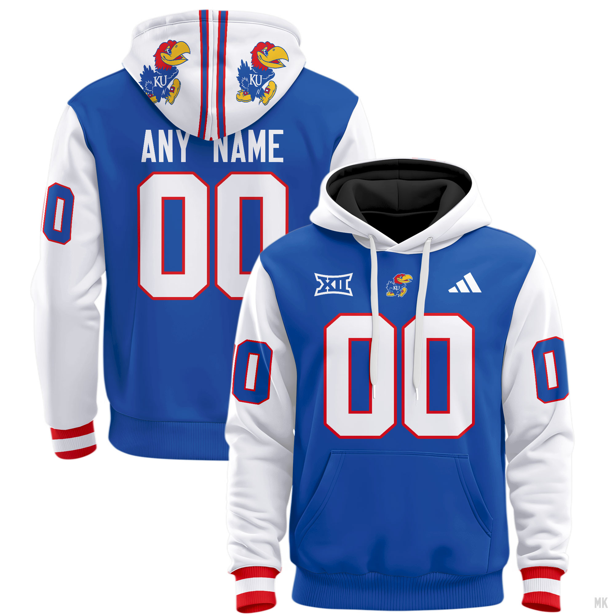 Kansas Jayhawks Football Hoodie - Famjoys Kansas Jayhawks Football Hoodie - Famjoys