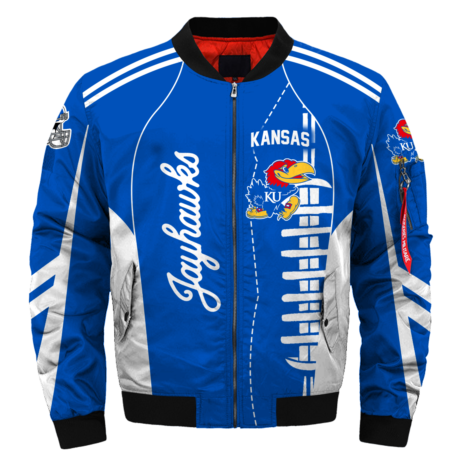 Kansas Jayhawks Jacket - Famjoys Kansas Jayhawks Jacket - Famjoys