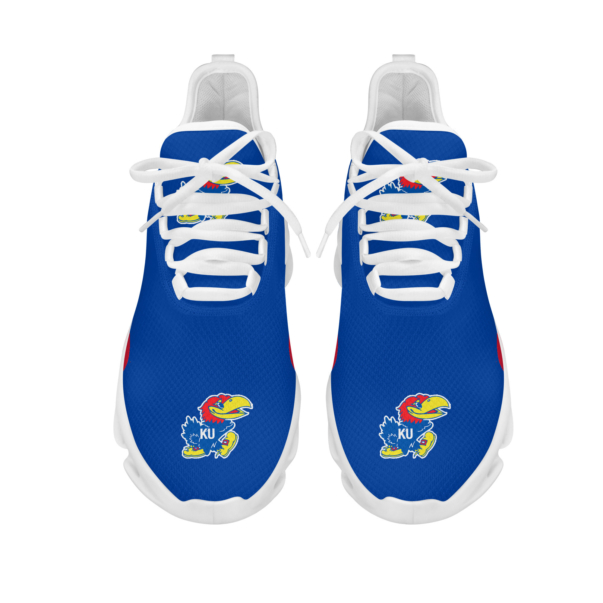 Kansas Jayhawks Running Shoes Ver 7 - Famjoys Kansas Jayhawks Running Shoes Ver 7 - Famjoys