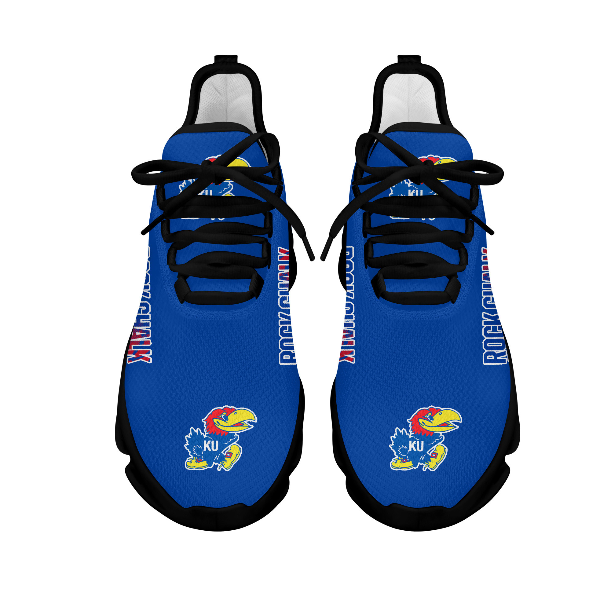 Kansas Jayhawks Running Shoes Ver 8 - Famjoys Kansas Jayhawks Running Shoes Ver 8 - Famjoys