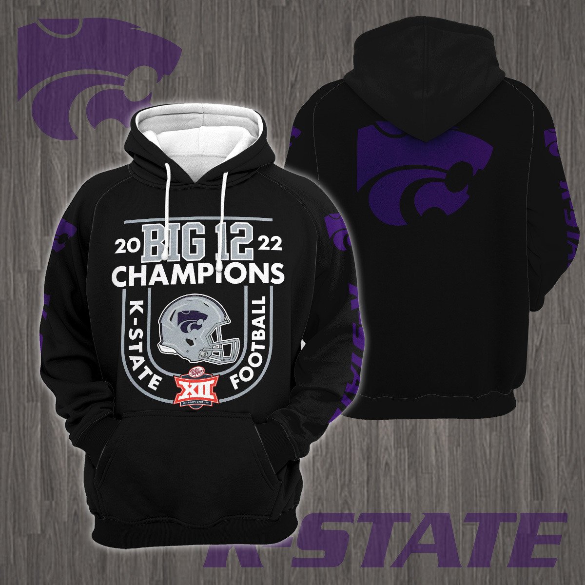 Kansas State Wildcats BIG 12 Champions Shirt
