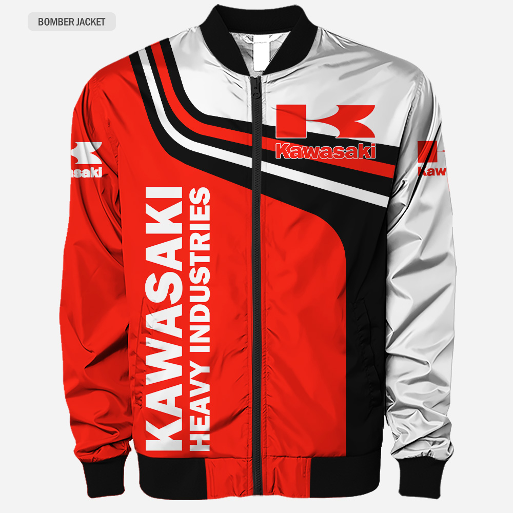 Kawasaki Heavy Industries Full Printing T-Shirt, Hoodie, Zip, Bomber, Hawaiian Shirt - Famjoys Kawasaki Heavy Industries Full Printing T-Shirt, Hoodie, Zip, Bomber, Hawaiian Shirt - Famjoys