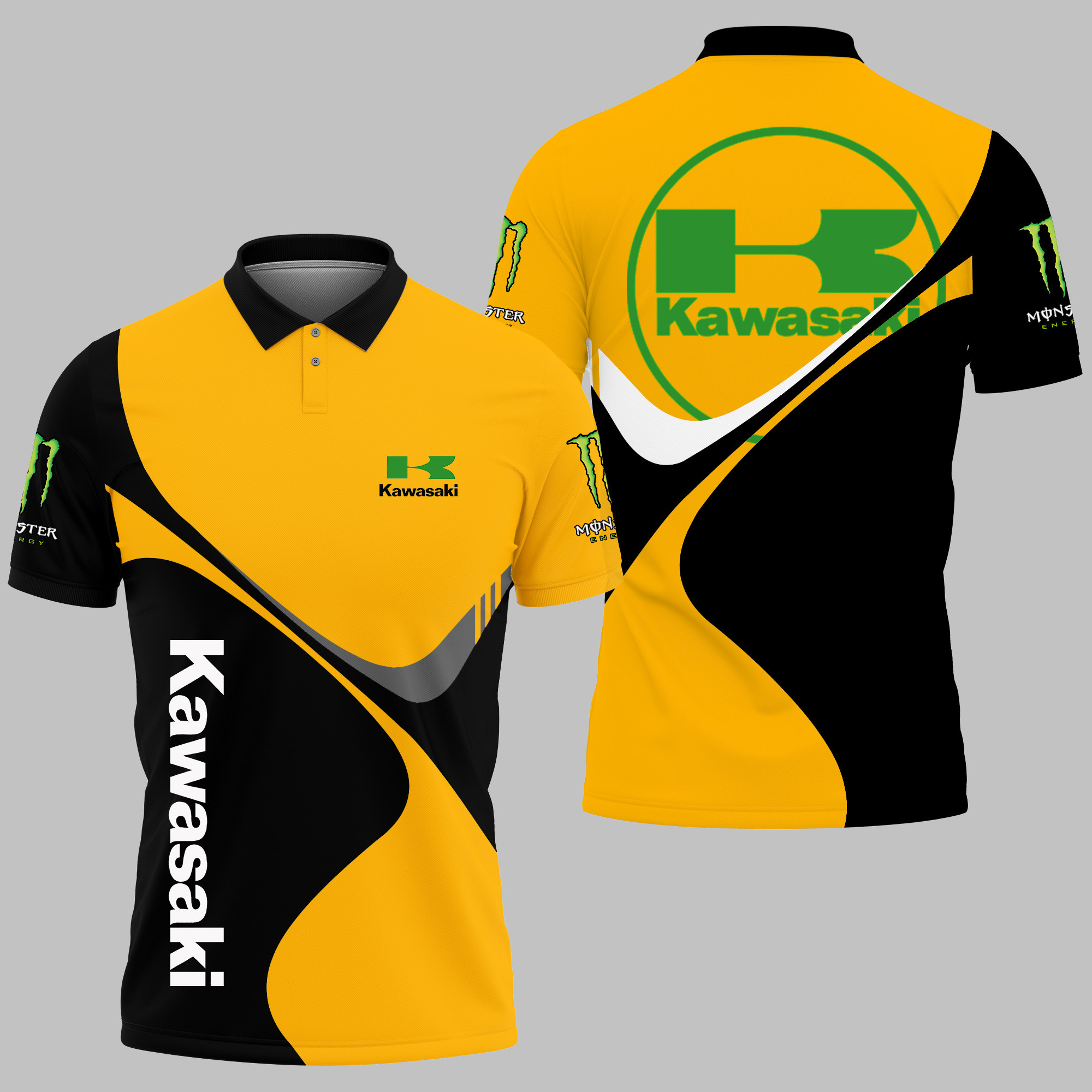 Kawasaki Polo Shirt Ver 1 - Famjoys Kawasaki Polo Shirt Ver 1 - Famjoys