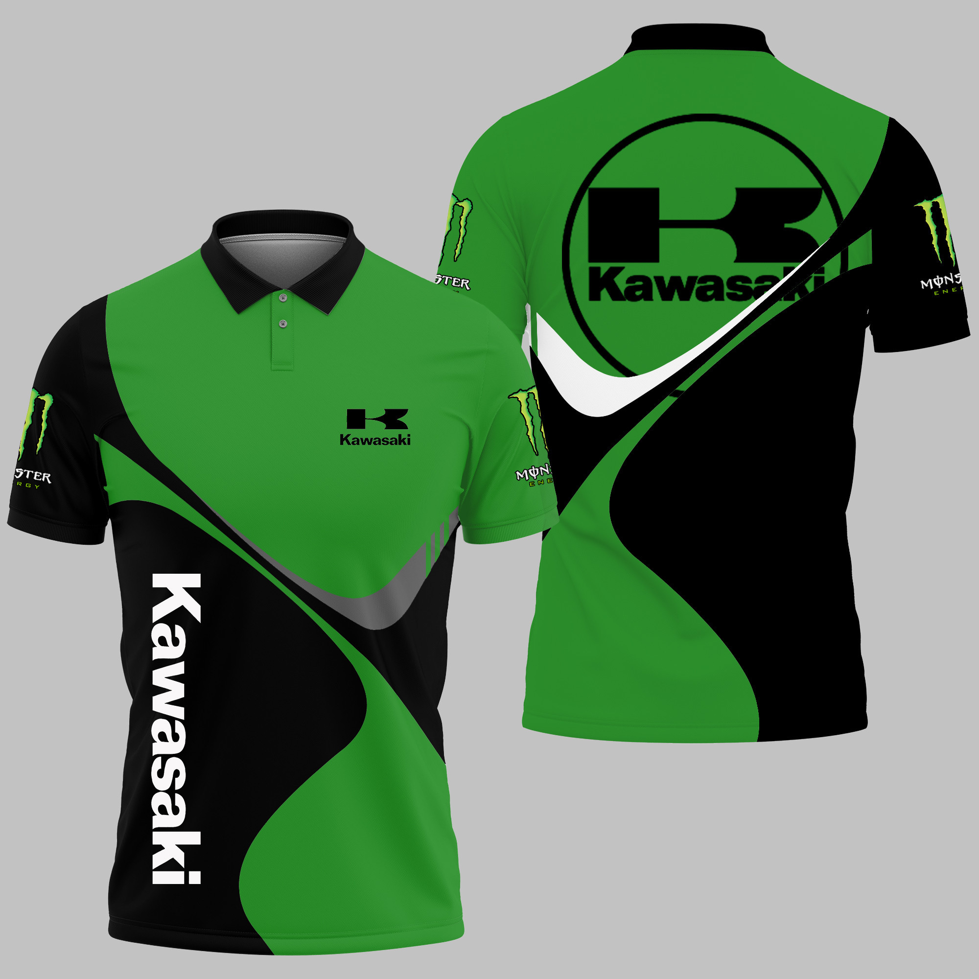 Kawasaki Polo Shirt Ver 1 - Famjoys Kawasaki Polo Shirt Ver 1 - Famjoys