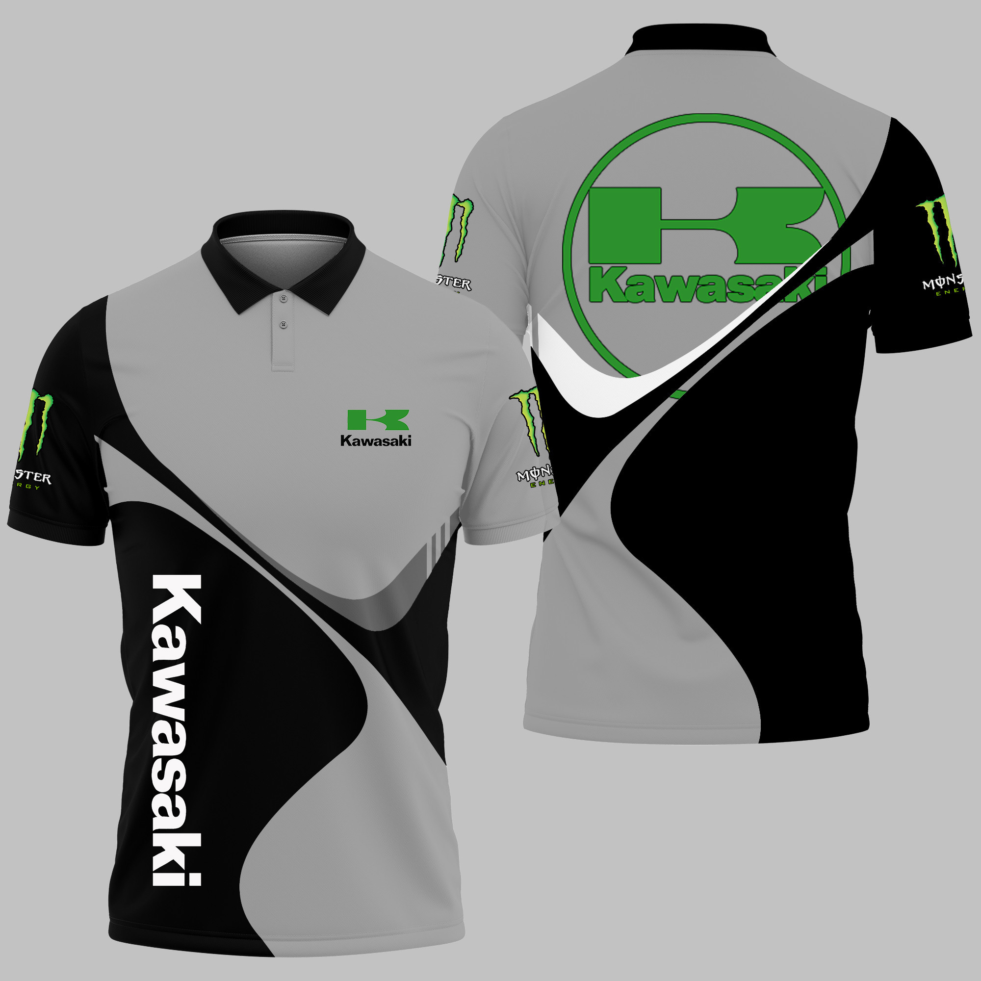 Kawasaki Polo Shirt Ver 1 - Famjoys Kawasaki Polo Shirt Ver 1 - Famjoys