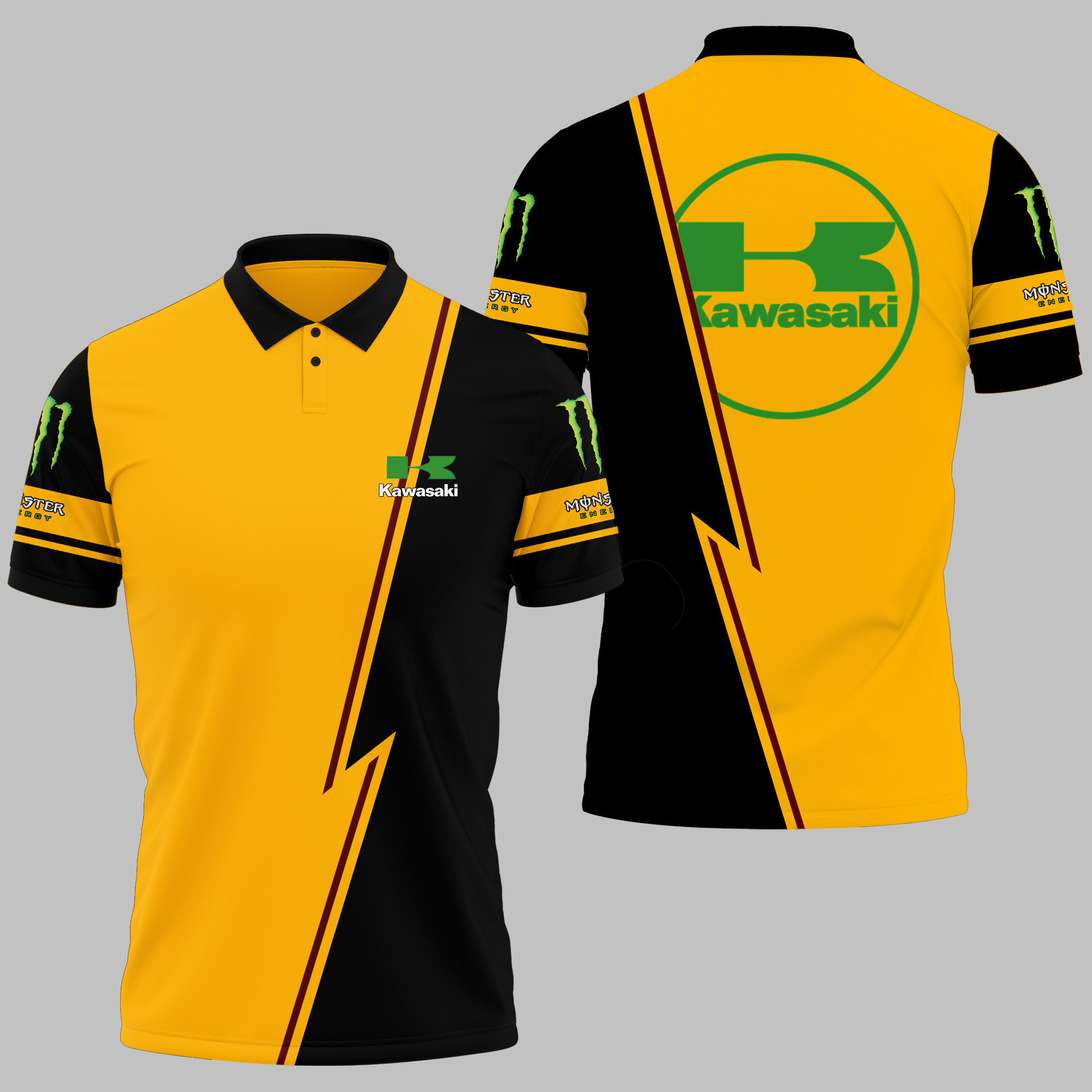 Kawasaki Polo Shirt Ver 3 - Famjoys Kawasaki Polo Shirt Ver 3 - Famjoys