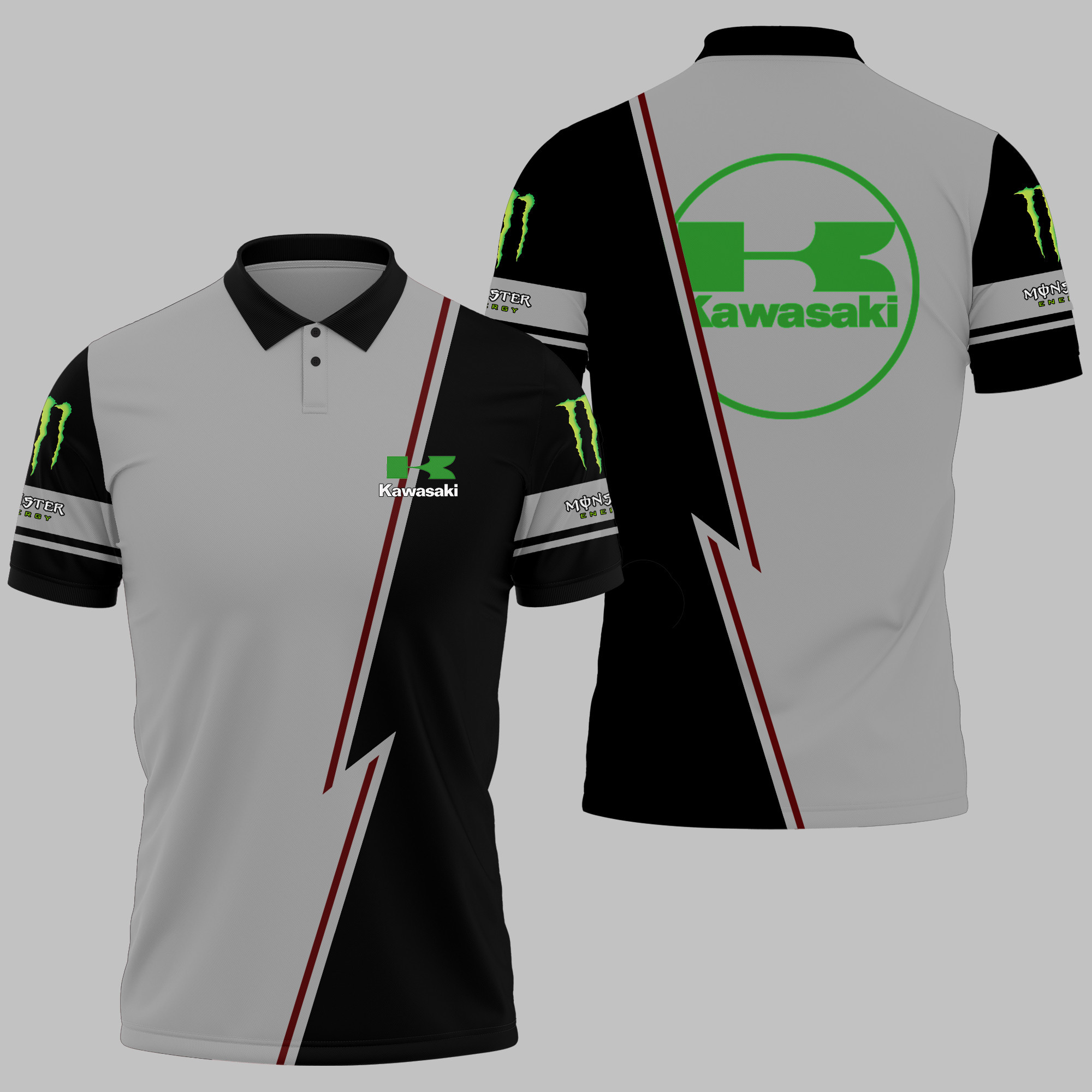Kawasaki Polo Shirt Ver 3 - Famjoys Kawasaki Polo Shirt Ver 3 - Famjoys
