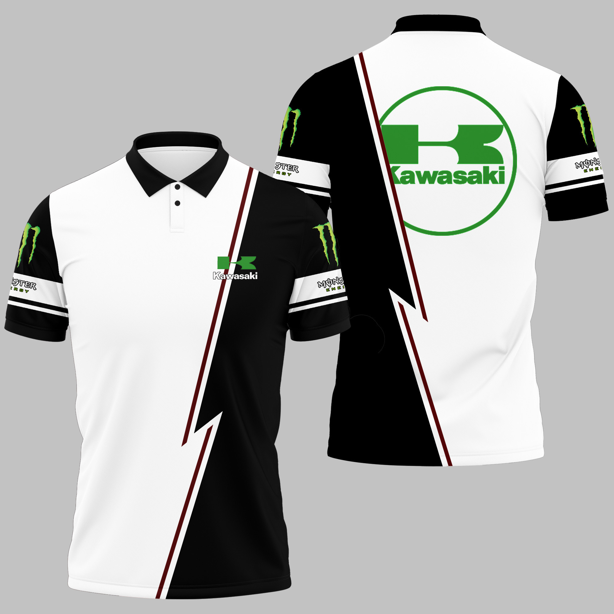 Kawasaki Polo Shirt Ver 3 - Famjoys Kawasaki Polo Shirt Ver 3 - Famjoys