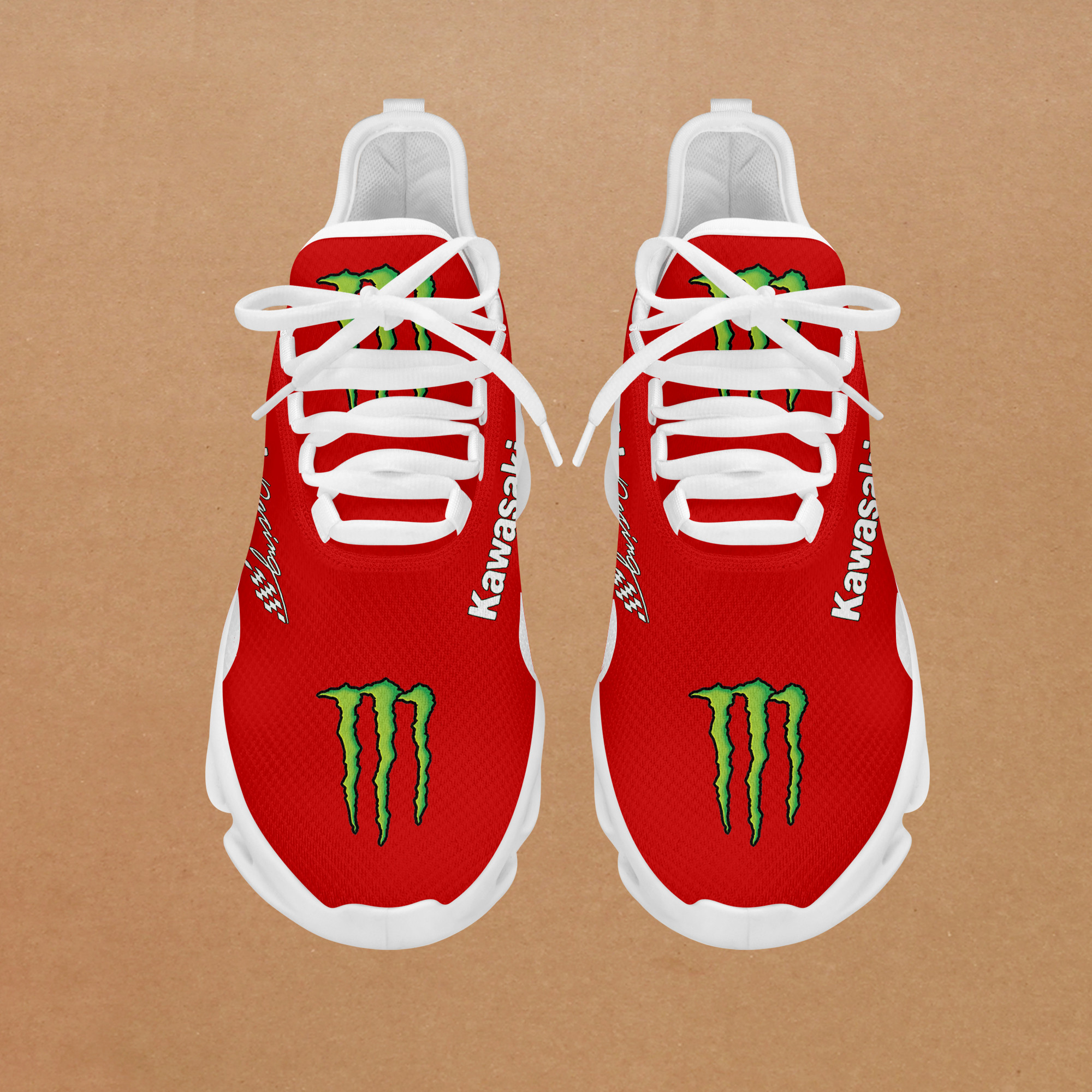 Kawasaki Racing Sneakers RUNNING SHOES VER 9 - Famjoys Kawasaki Racing Sneakers RUNNING SHOES VER 9 - Famjoys
