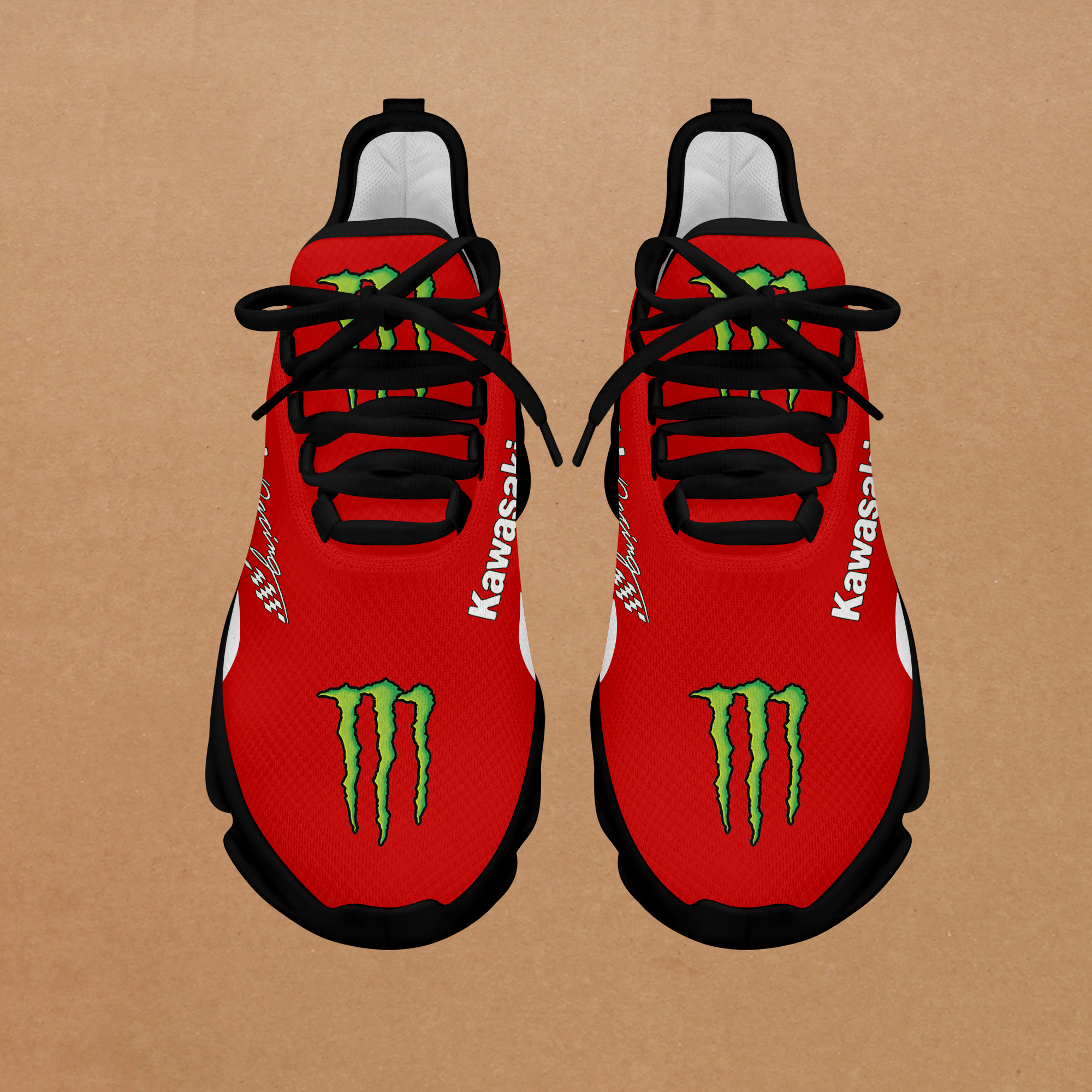 Kawasaki Racing Sneakers RUNNING SHOES VER 9 - Famjoys Kawasaki Racing Sneakers RUNNING SHOES VER 9 - Famjoys