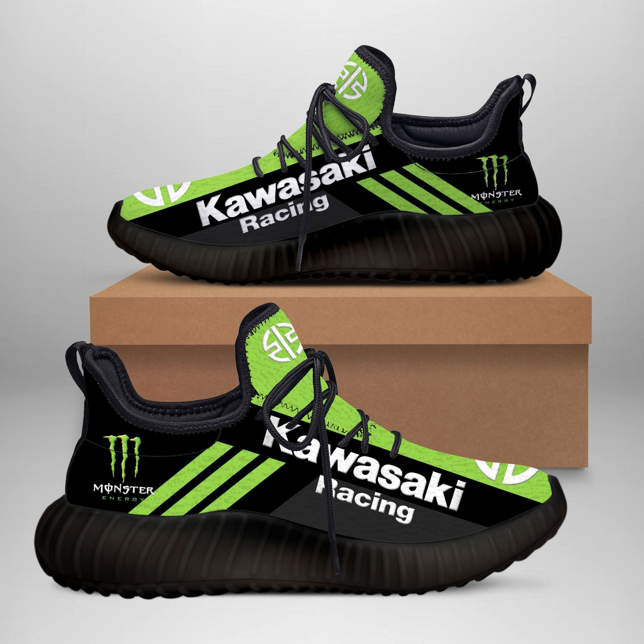 Kawasaki Racing  YZ Shoes Ver 1(Green)
