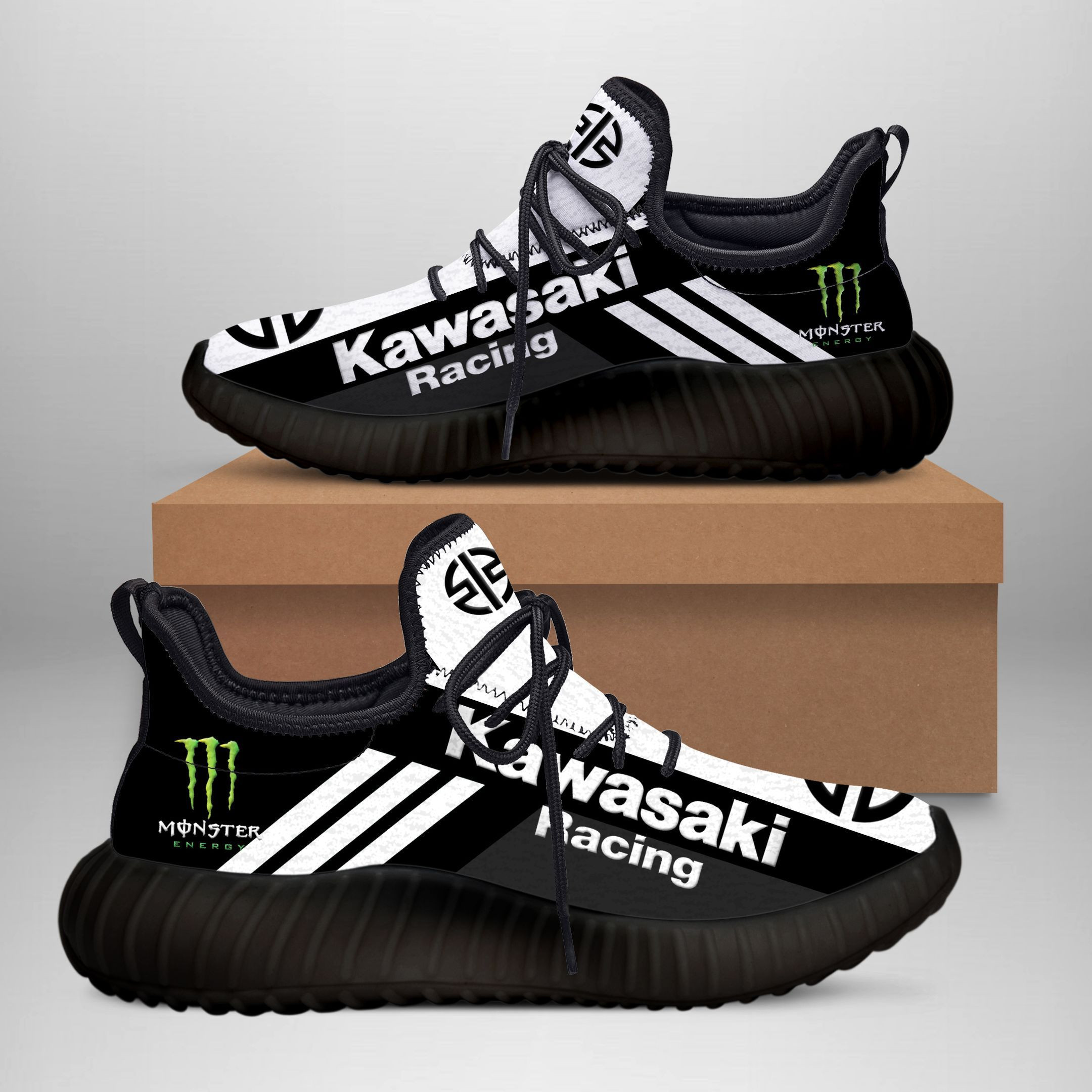 Kawasaki Racing  YZ Shoes Ver 1(White)