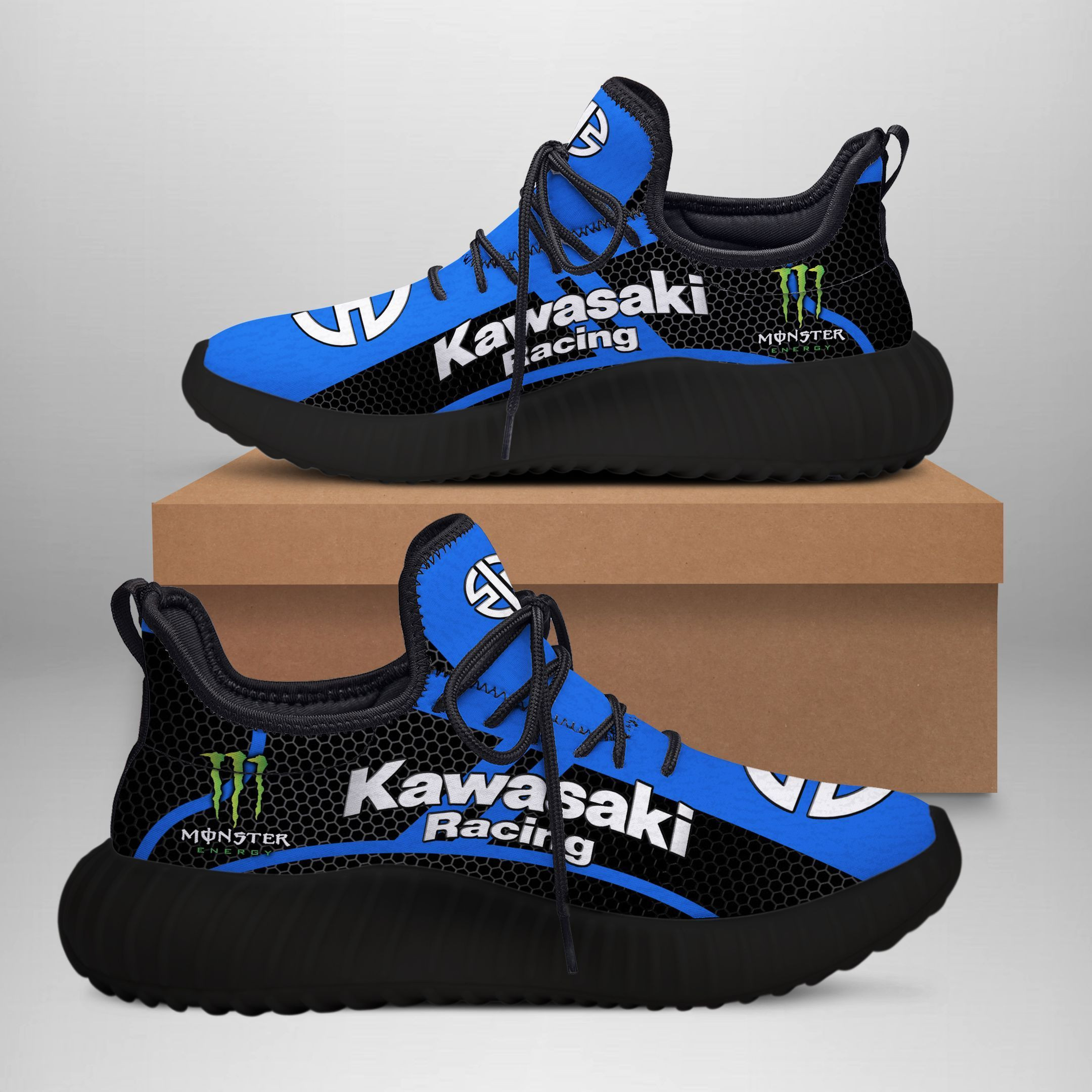 Kawasaki Racing  YZ Shoes Ver 2 (Blue)