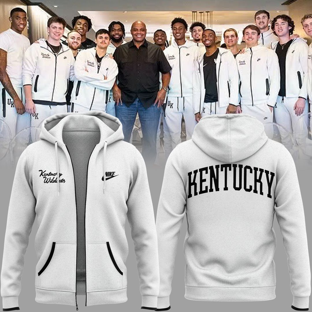 Kentucky Basketball Zip Hoodie - Famjoys Kentucky Basketball Zip Hoodie - Famjoys