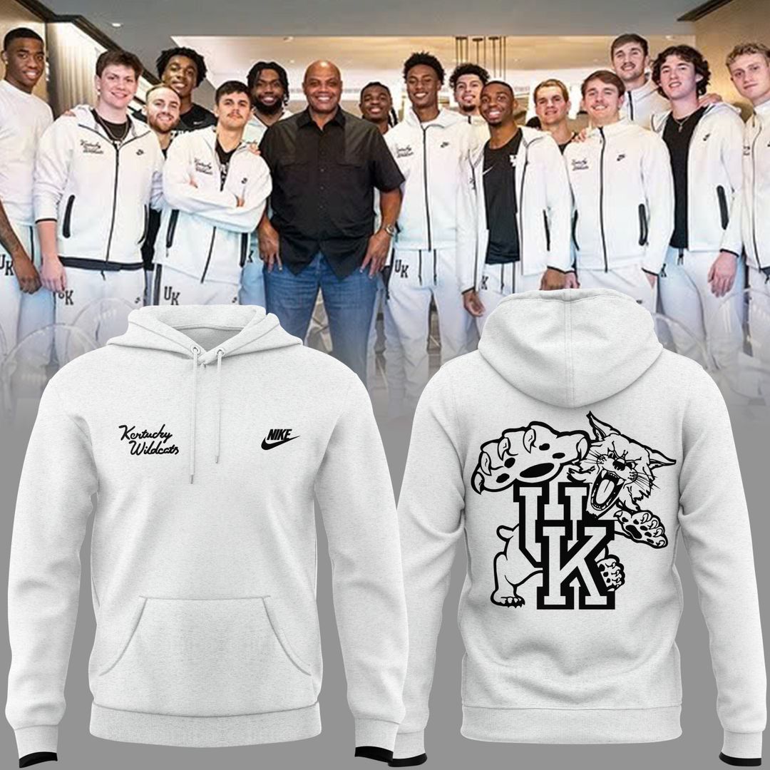 Kentucky Black And White Basketball Hoodie - Famjoys Kentucky Black And White Basketball Hoodie - Famjoys
