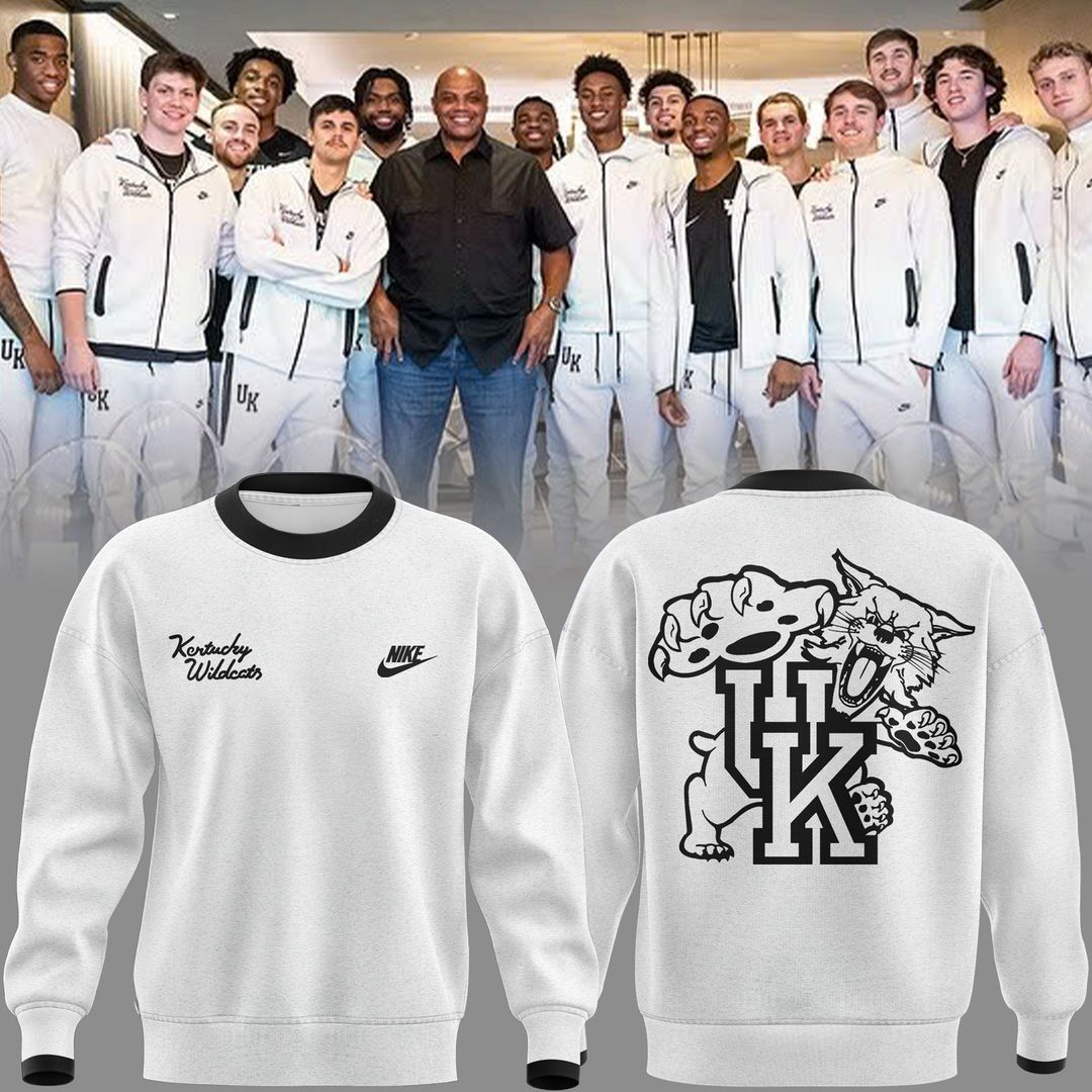 Kentucky Black And White Basketball Sweatshirt - Famjoys Kentucky Black And White Basketball Sweatshirt - Famjoys