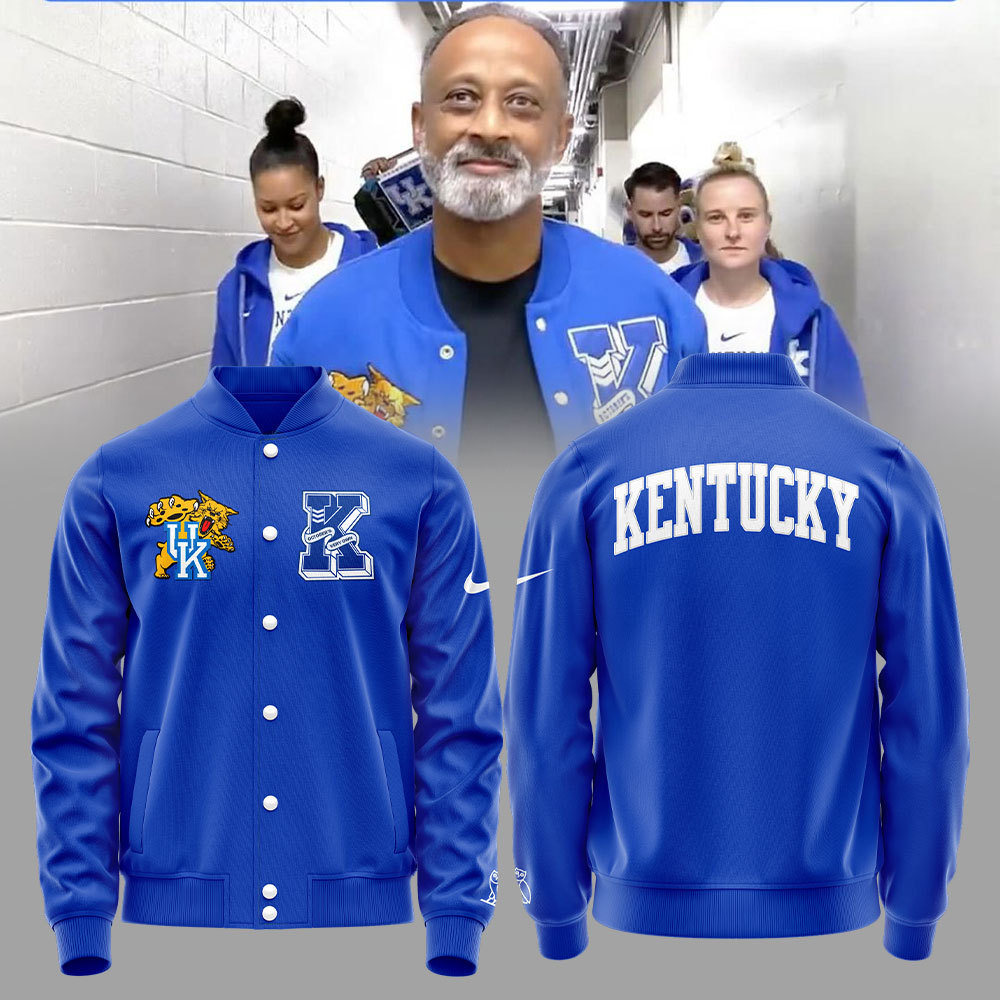 Kentucky Men Basketball Bomber Jacket+NT15102408ID10DS10 - Famjoys Kentucky Men Basketball Bomber Jacket+NT15102408ID10DS10 - Famjoys