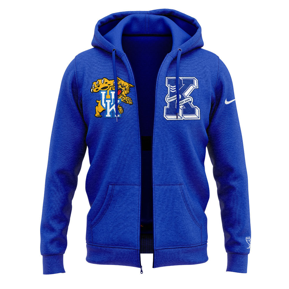 Kentucky Men Basketball Zipper Hoodie 3D+Pants+Snapback Cap Set 2024-NT15102401ID10DS10 - Famjoys Kentucky Men Basketball Zipper Hoodie 3D+Pants+Snapback Cap Set 2024-NT15102401ID10DS10 - Famjoys