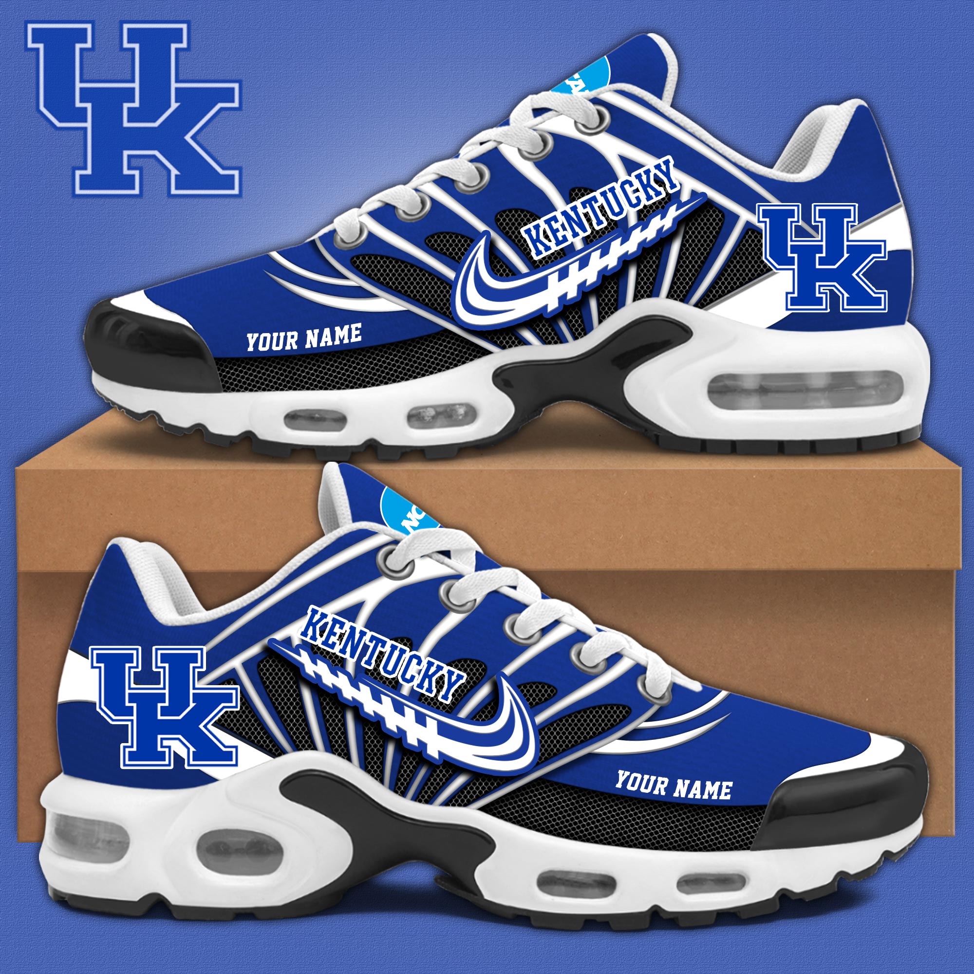 Kentucky Wildcats Basketball  Air Max Plus Sneakers