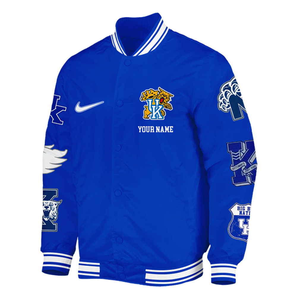 Kentucky Wildcats Bomber Jacket - Famjoys Kentucky Wildcats Bomber Jacket - Famjoys